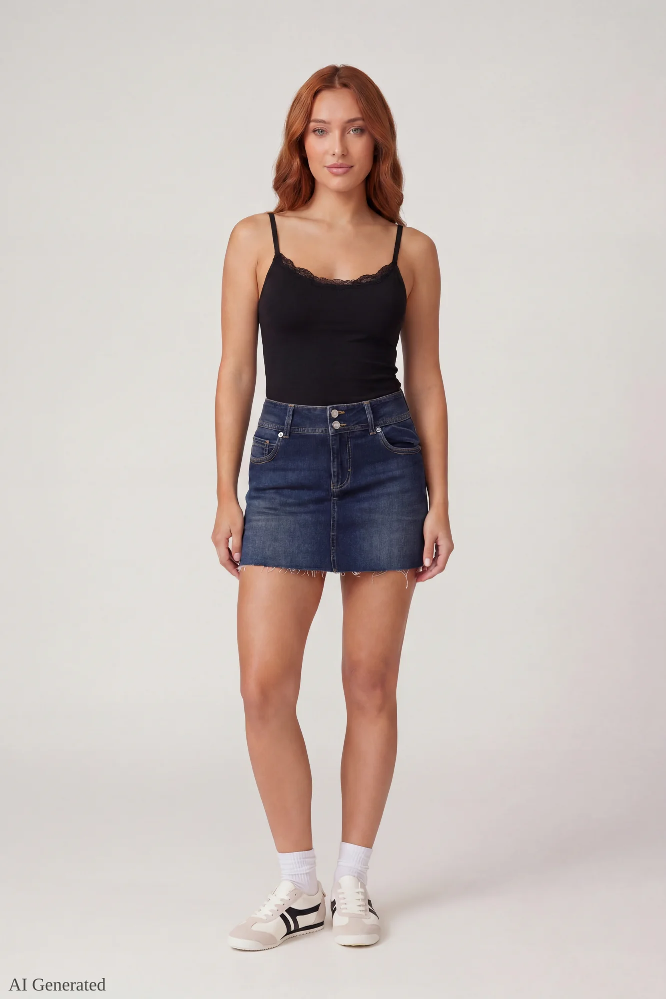 Luxe Heavy Contour Braless Lace Trim Tank - Image 8