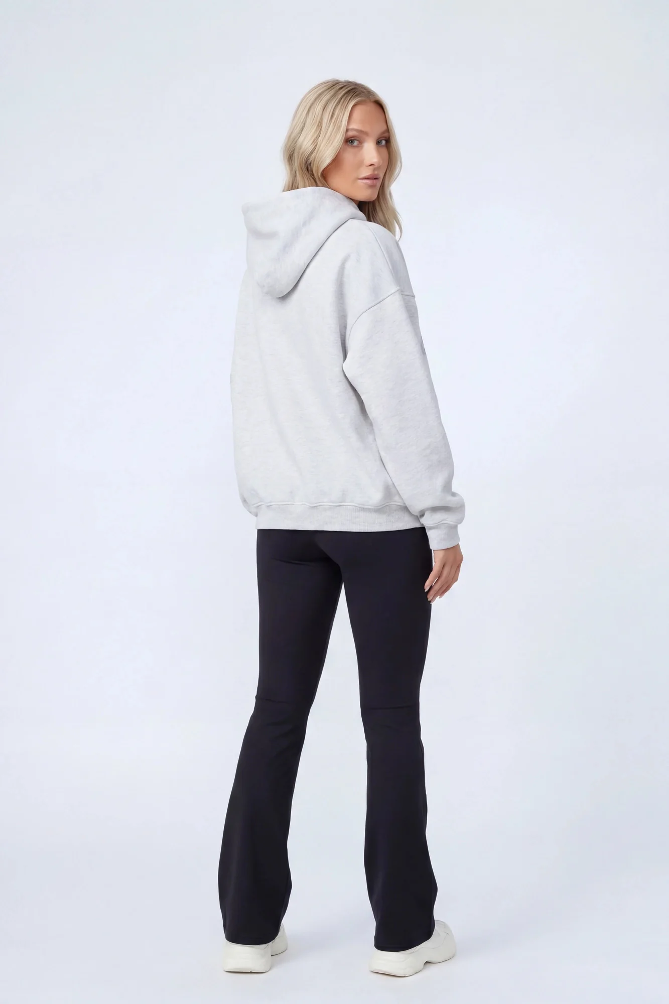 Graphic Fleece Boxy Hoodie - Image 3