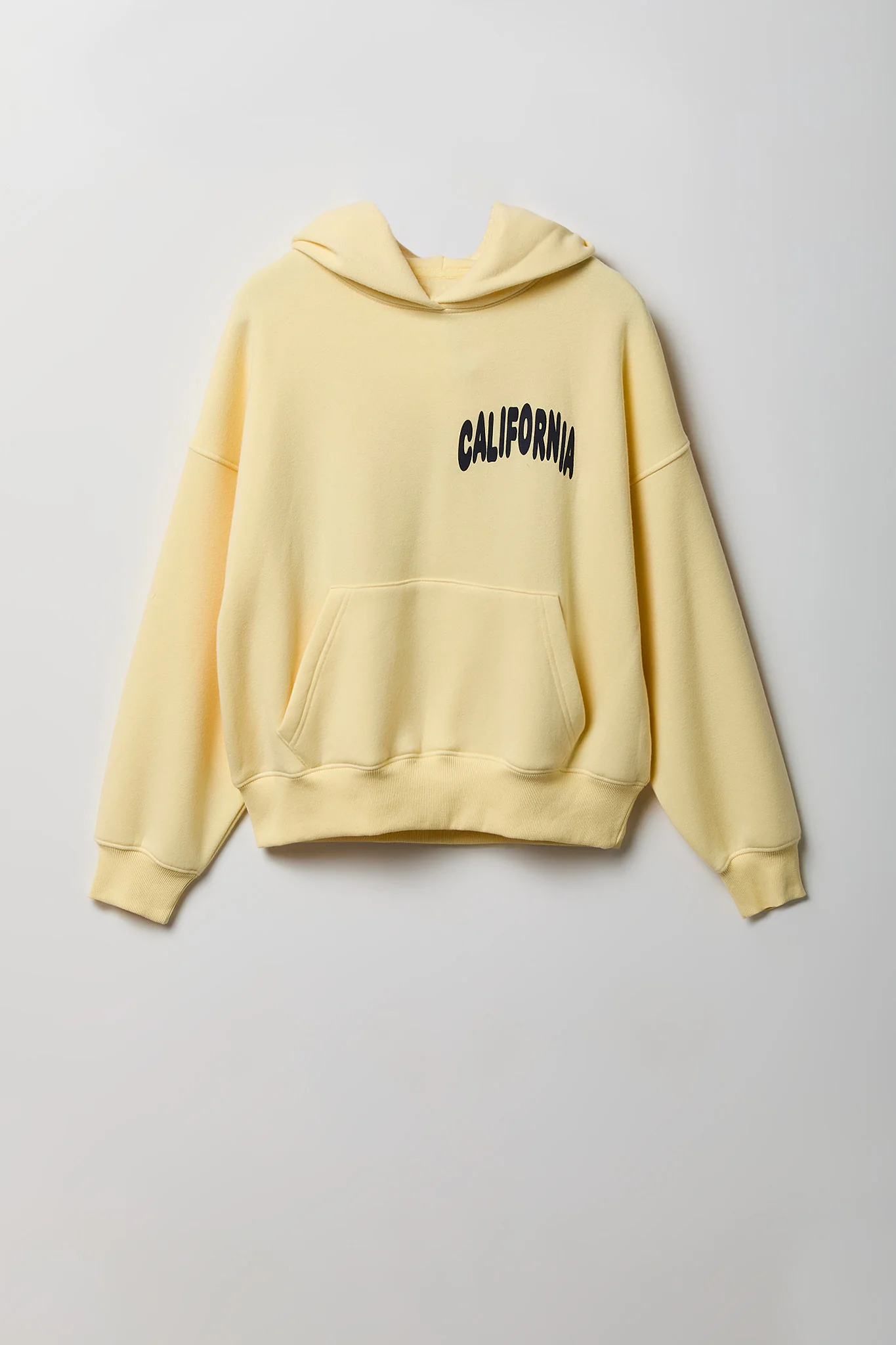 Graphic Boxy Fleece Hoodie - Image 5
