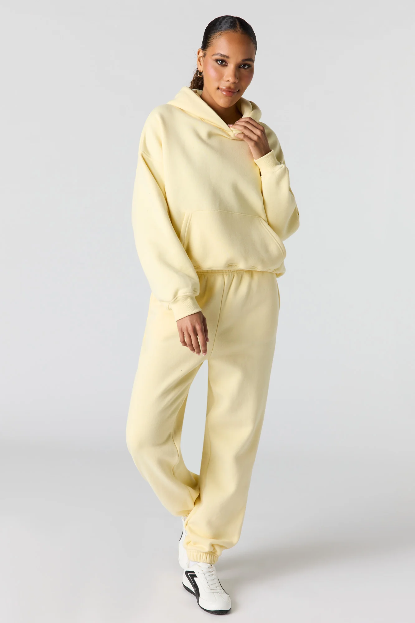 Luxe Fleece Boxy Hoodie - Image 12