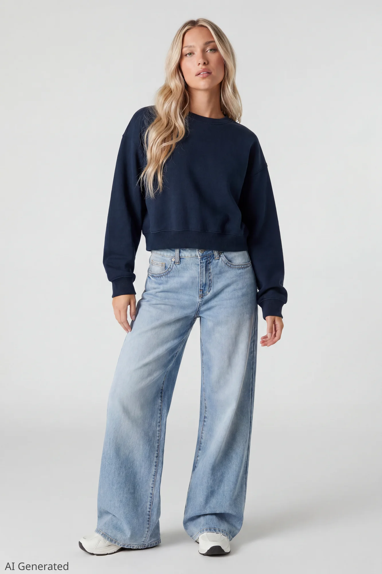 Fleece Boxy Sweatshirt - Image 12