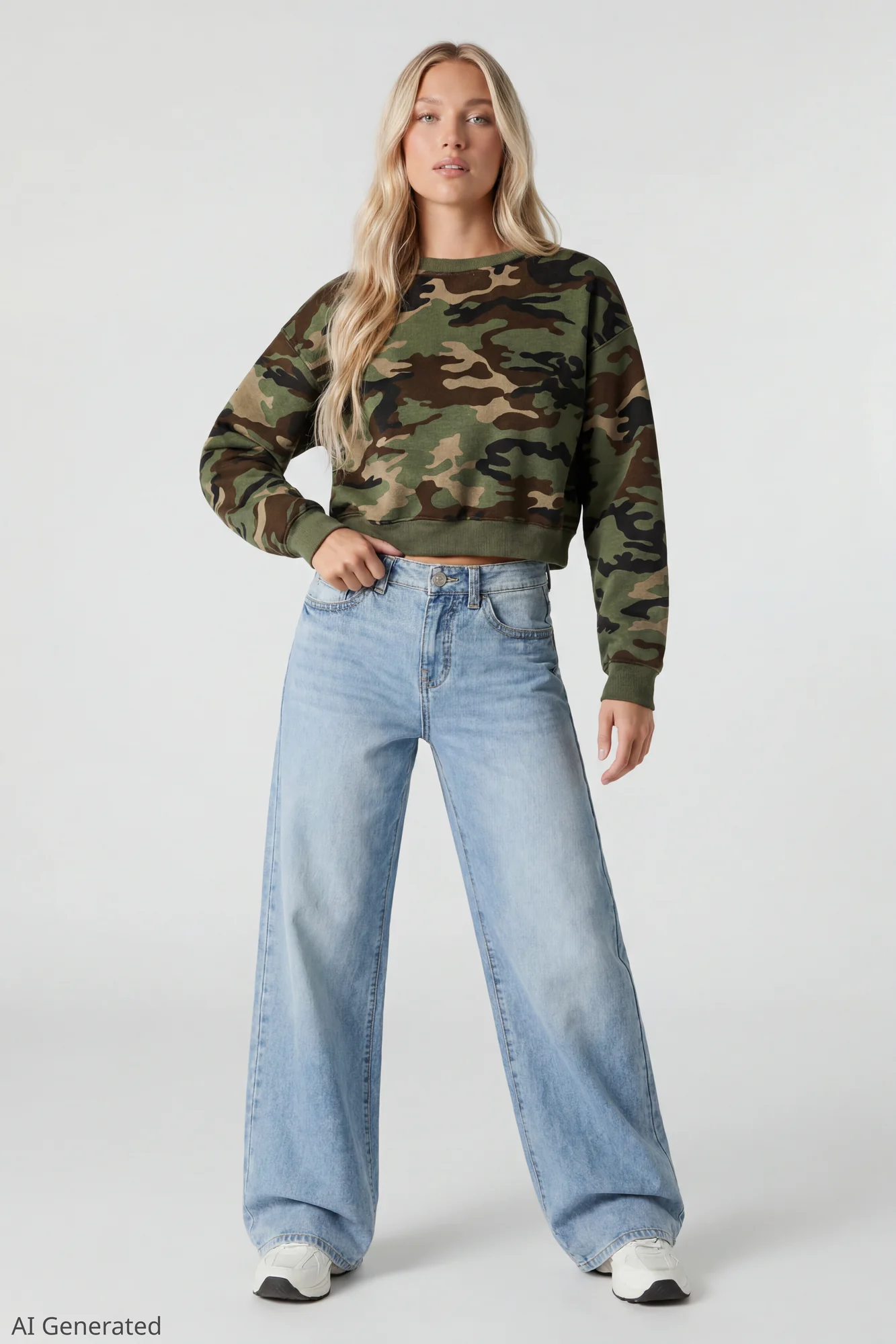 Fleece Boxy Sweatshirt - Image 17