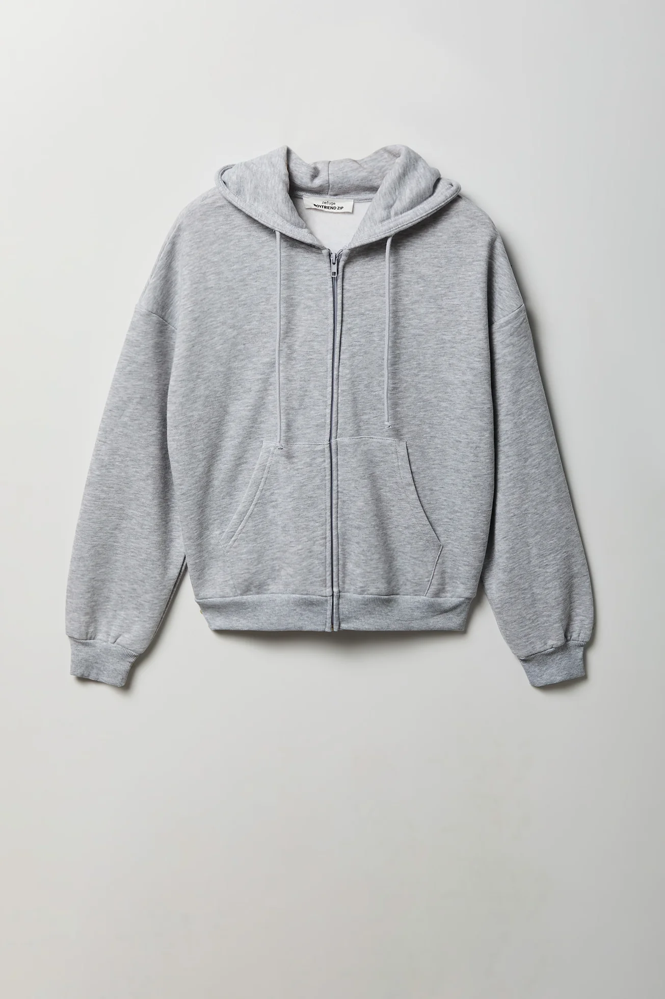 Fleece Boxy Zip Hoodie - Image 14