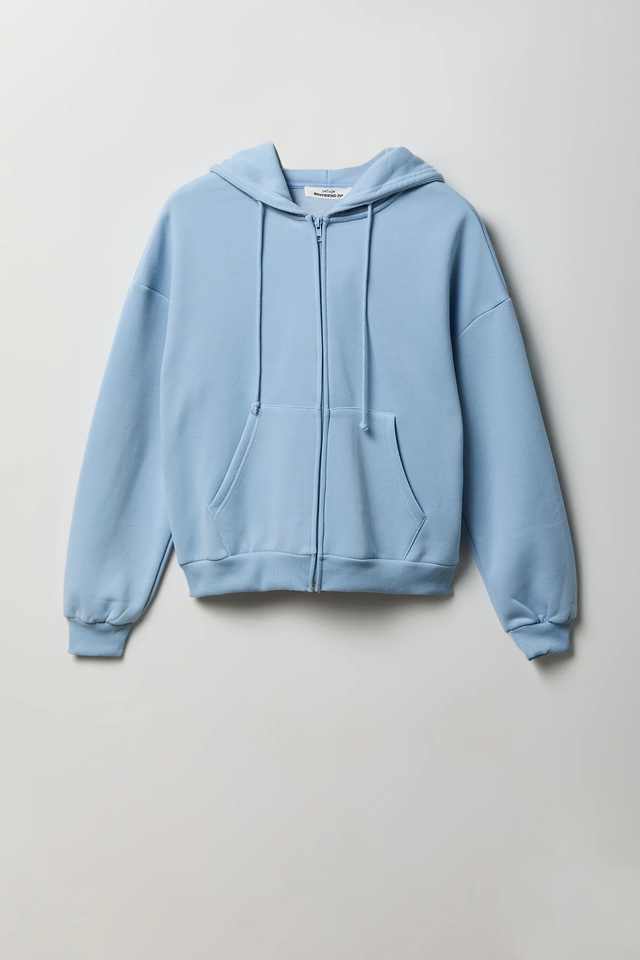 Fleece Boxy Zip Hoodie - Image 24