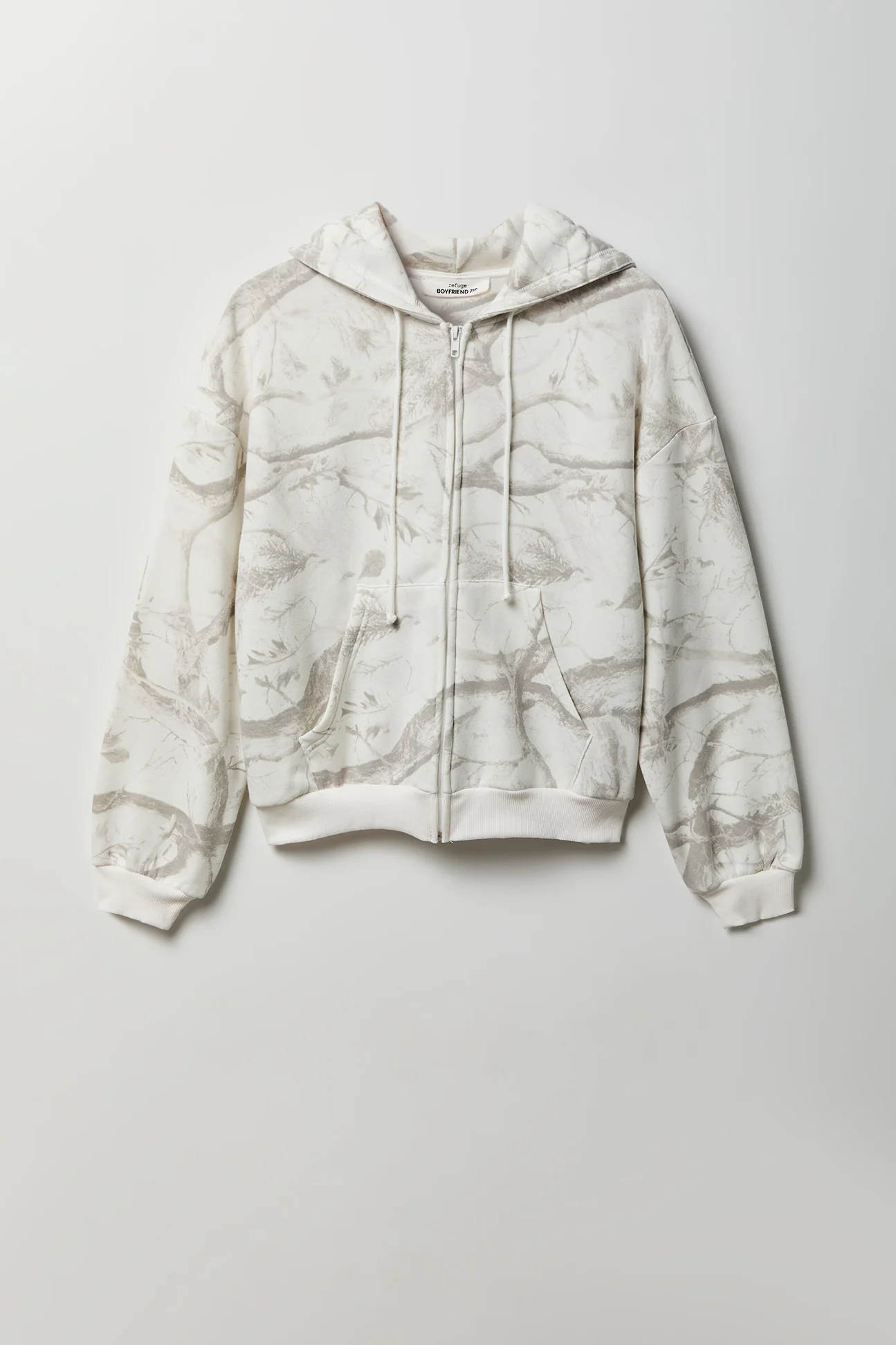 Fleece Boxy Zip Hoodie - Image 34