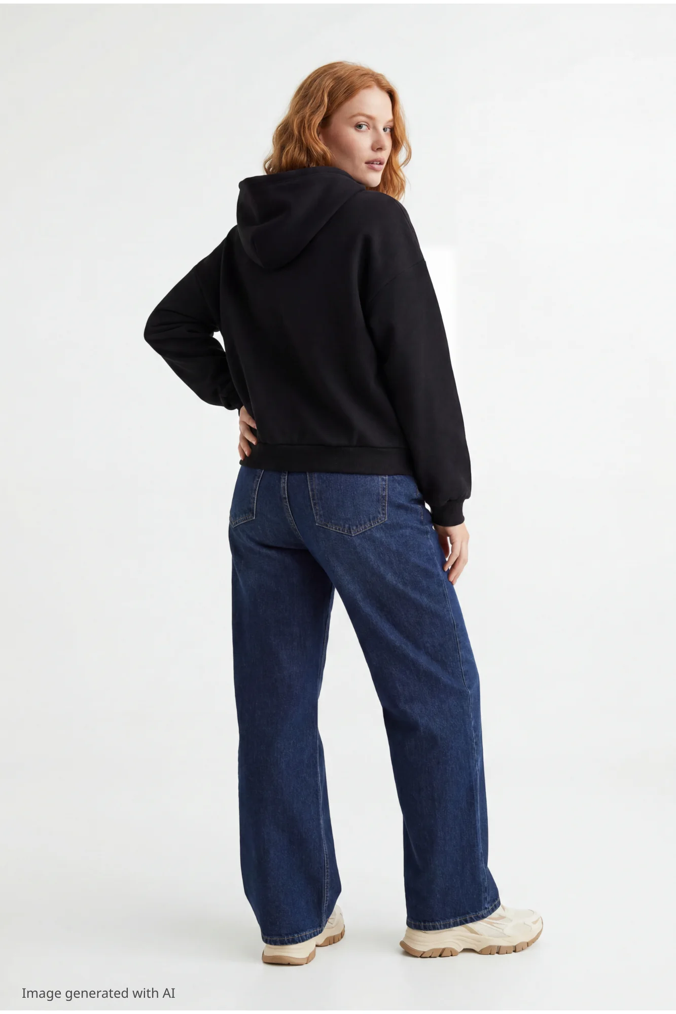 Fleece Boxy Zip Hoodie - Image 7