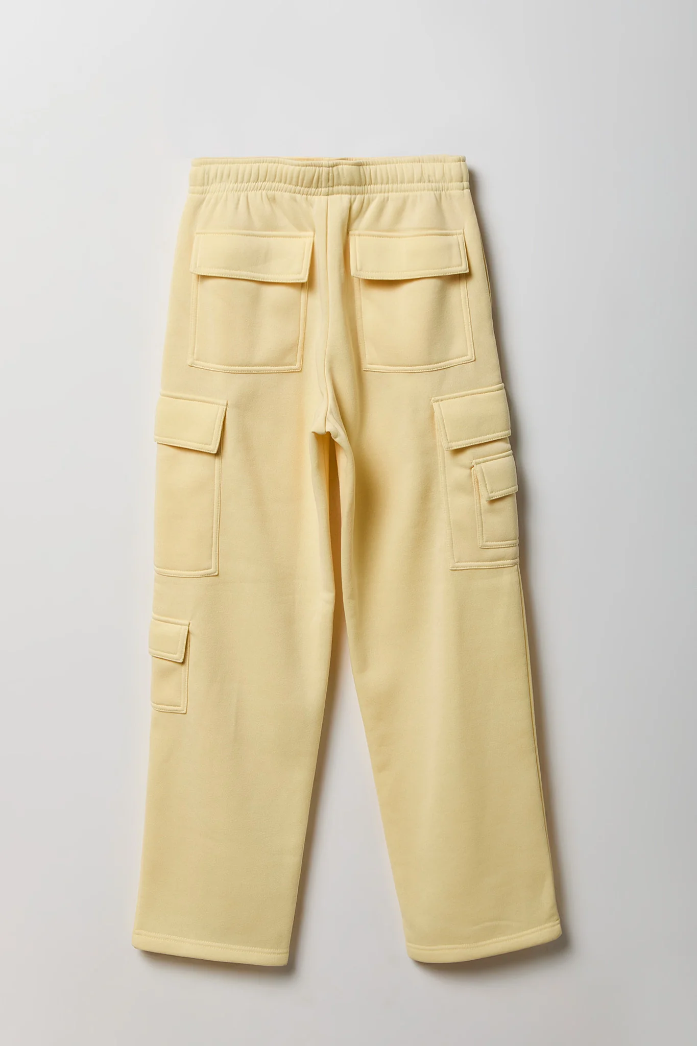 Fleece Low Rise Wide Leg Cargo Sweatpant - Image 9