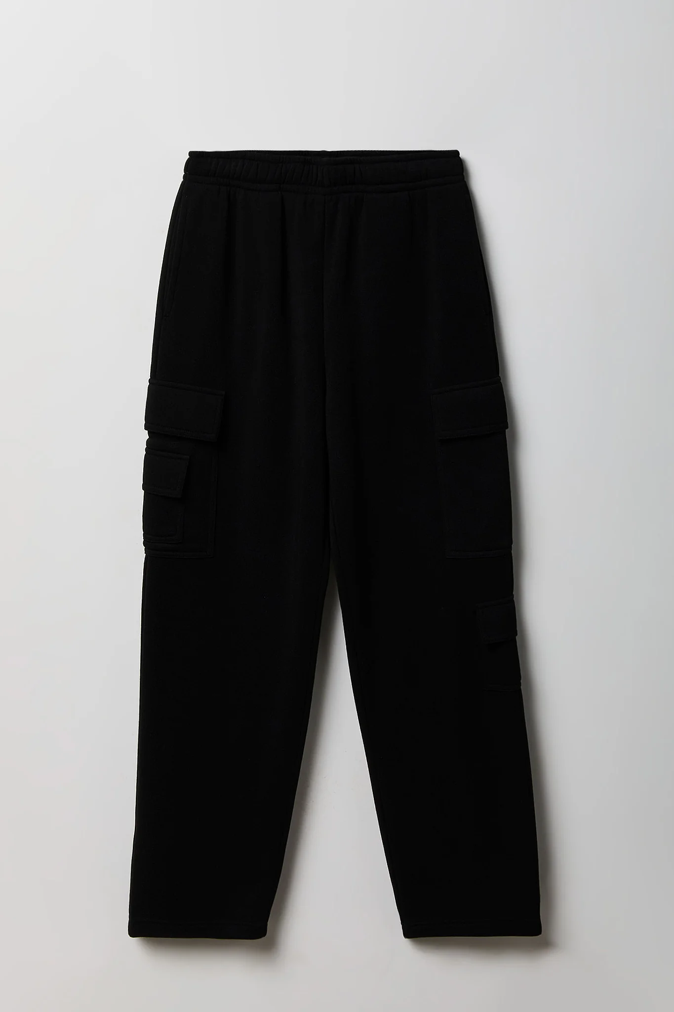 Fleece Low Rise Wide Leg Cargo Sweatpant - Image 9