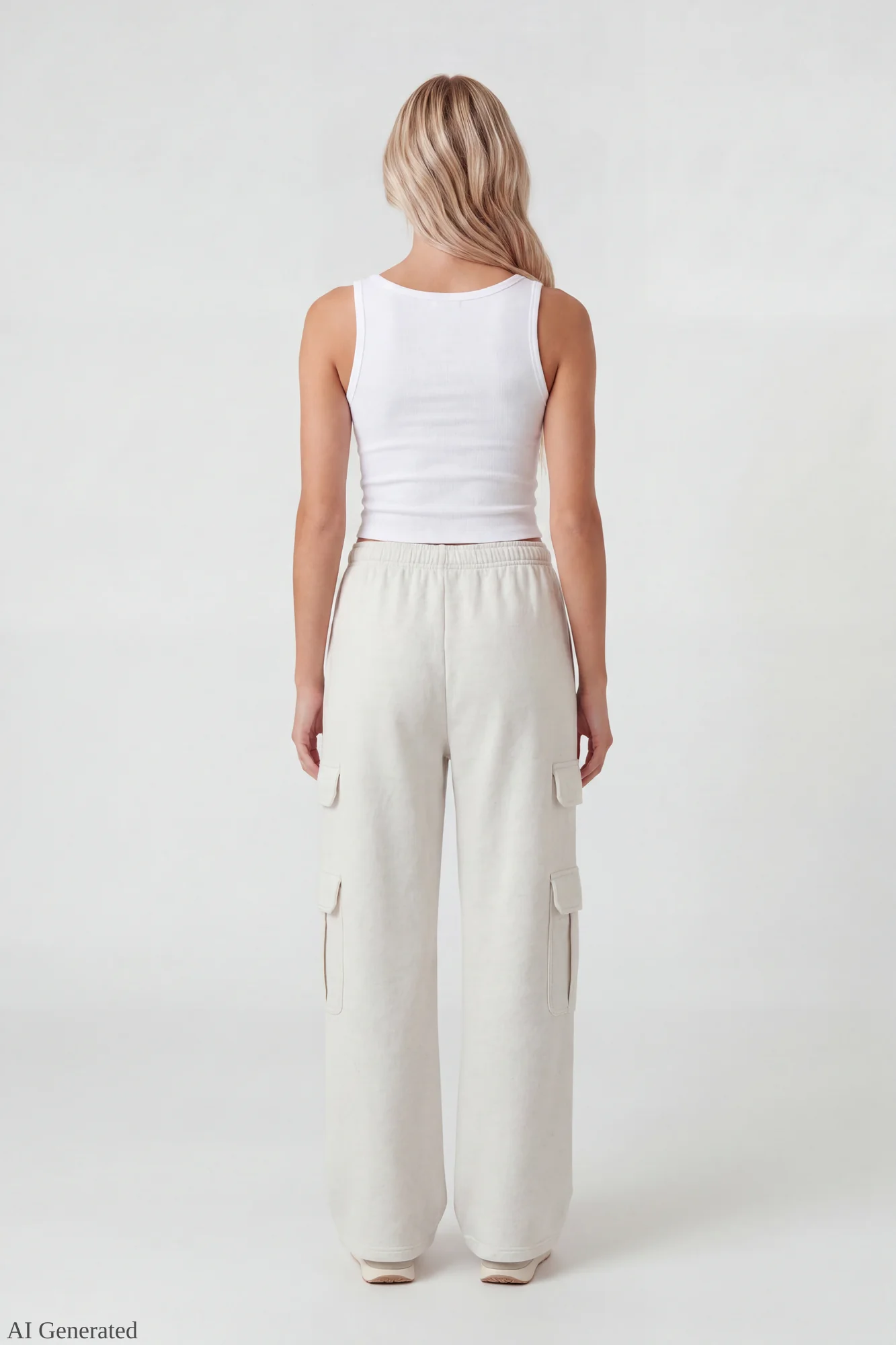 Fleece Ultra-Wide Cargo Sweatpant - Image 22