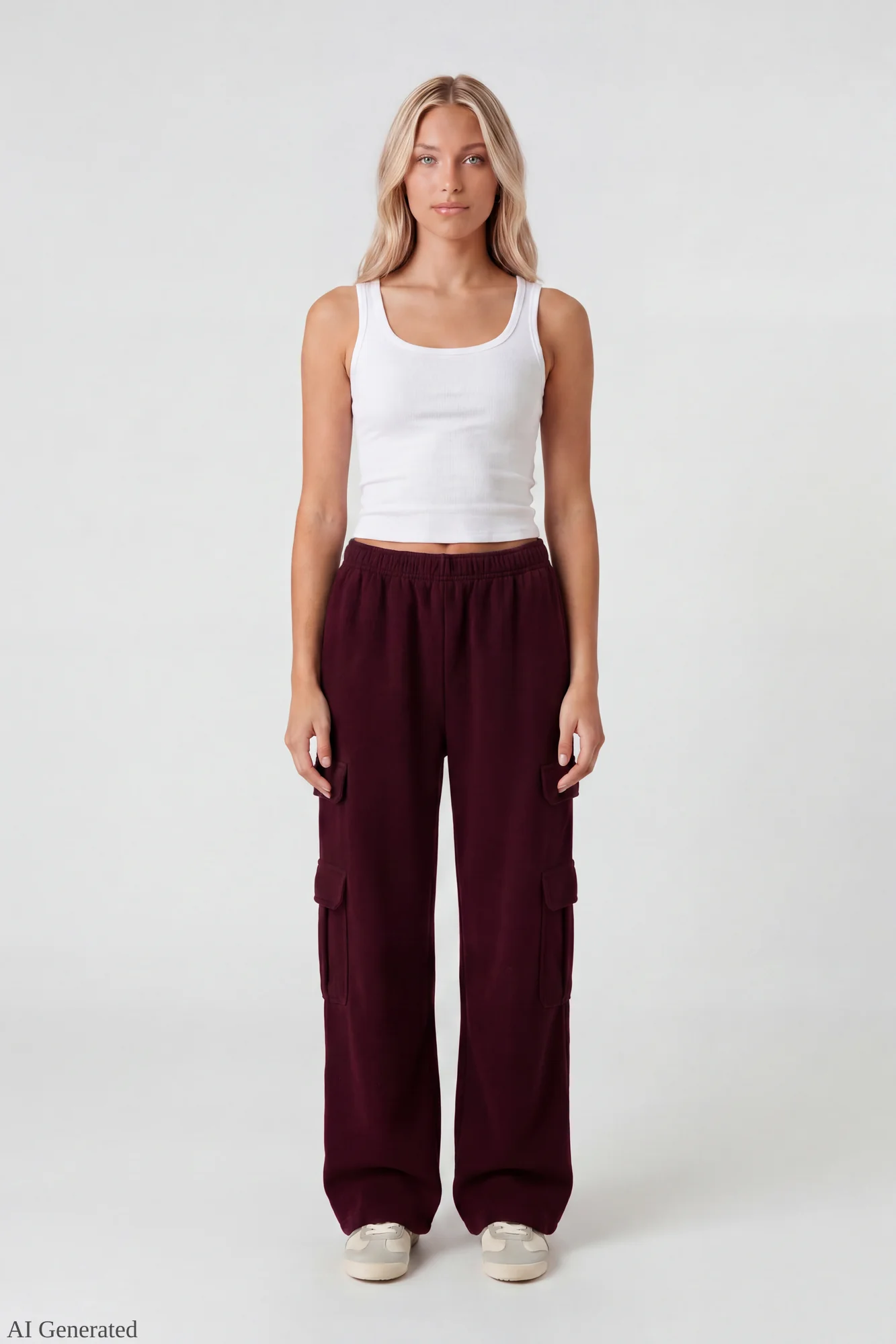 Fleece Ultra-Wide Cargo Sweatpant - Image 26