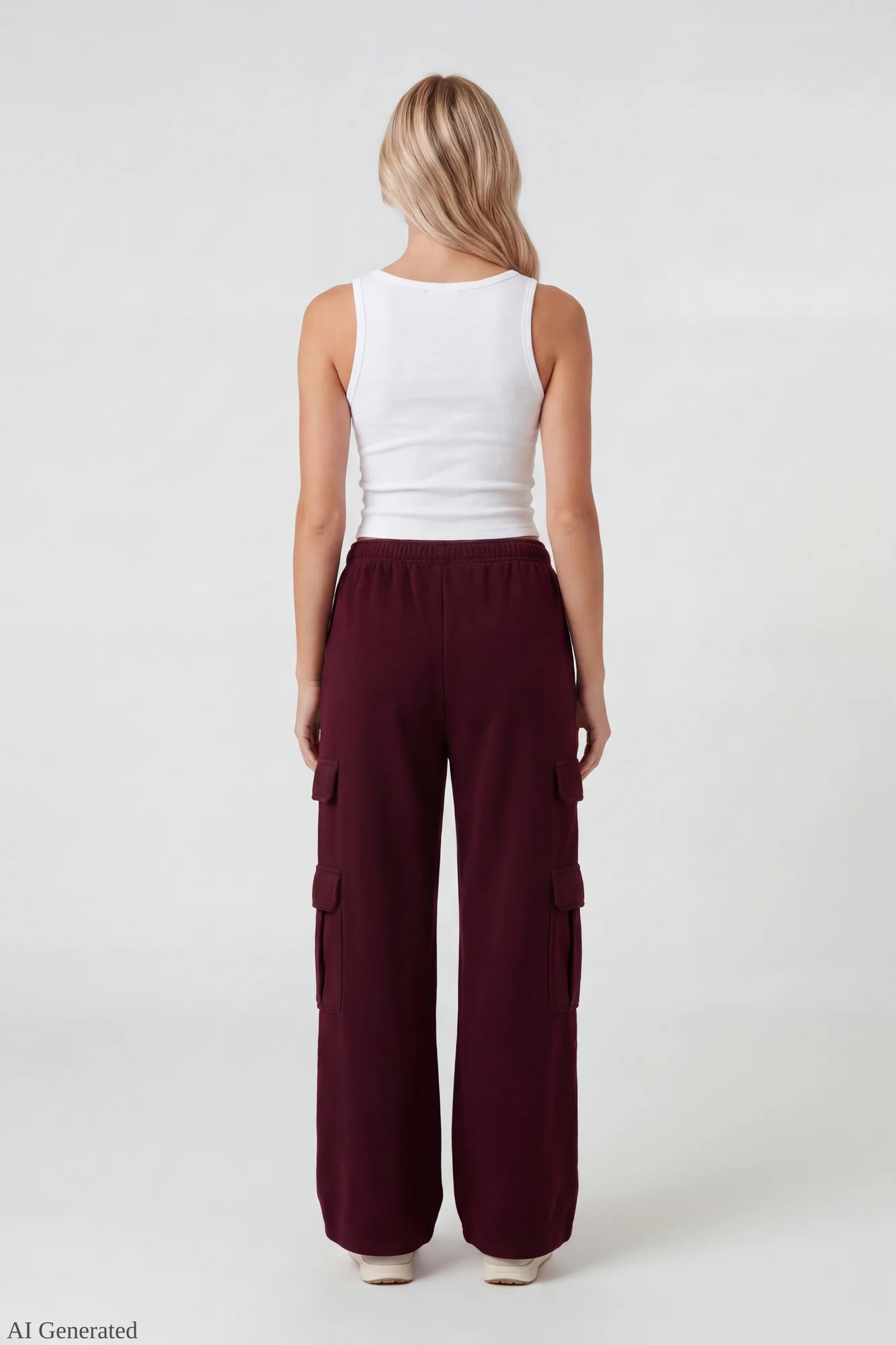 Fleece Ultra-Wide Cargo Sweatpant - Image 27