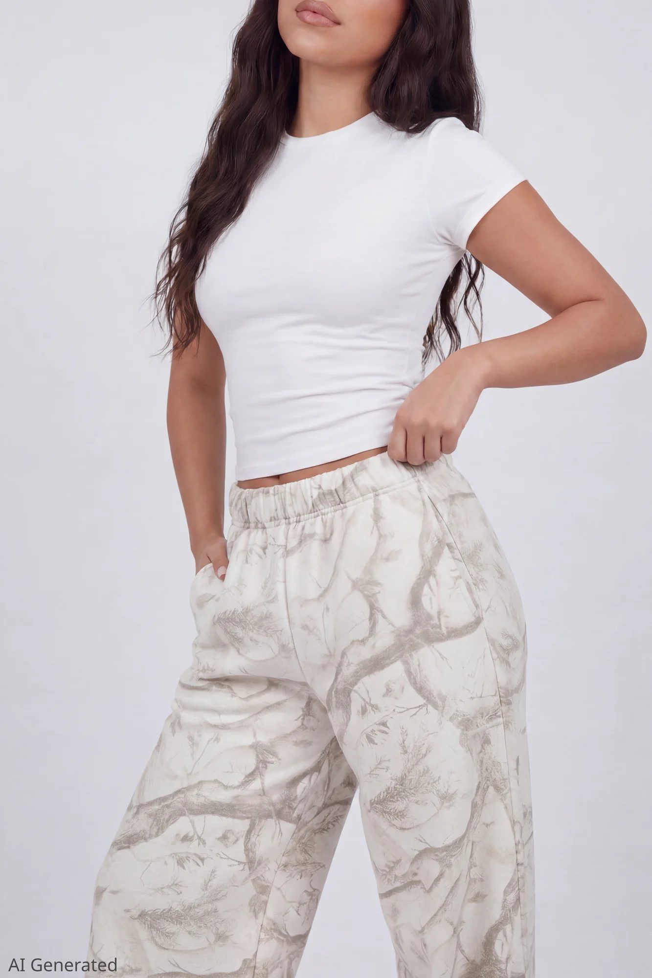 Fleece Ultra Wide Leg Sweatpant - Image 13