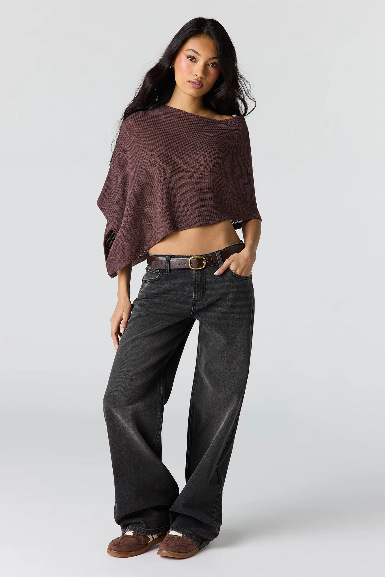 Ribbed Poncho - Image 10
