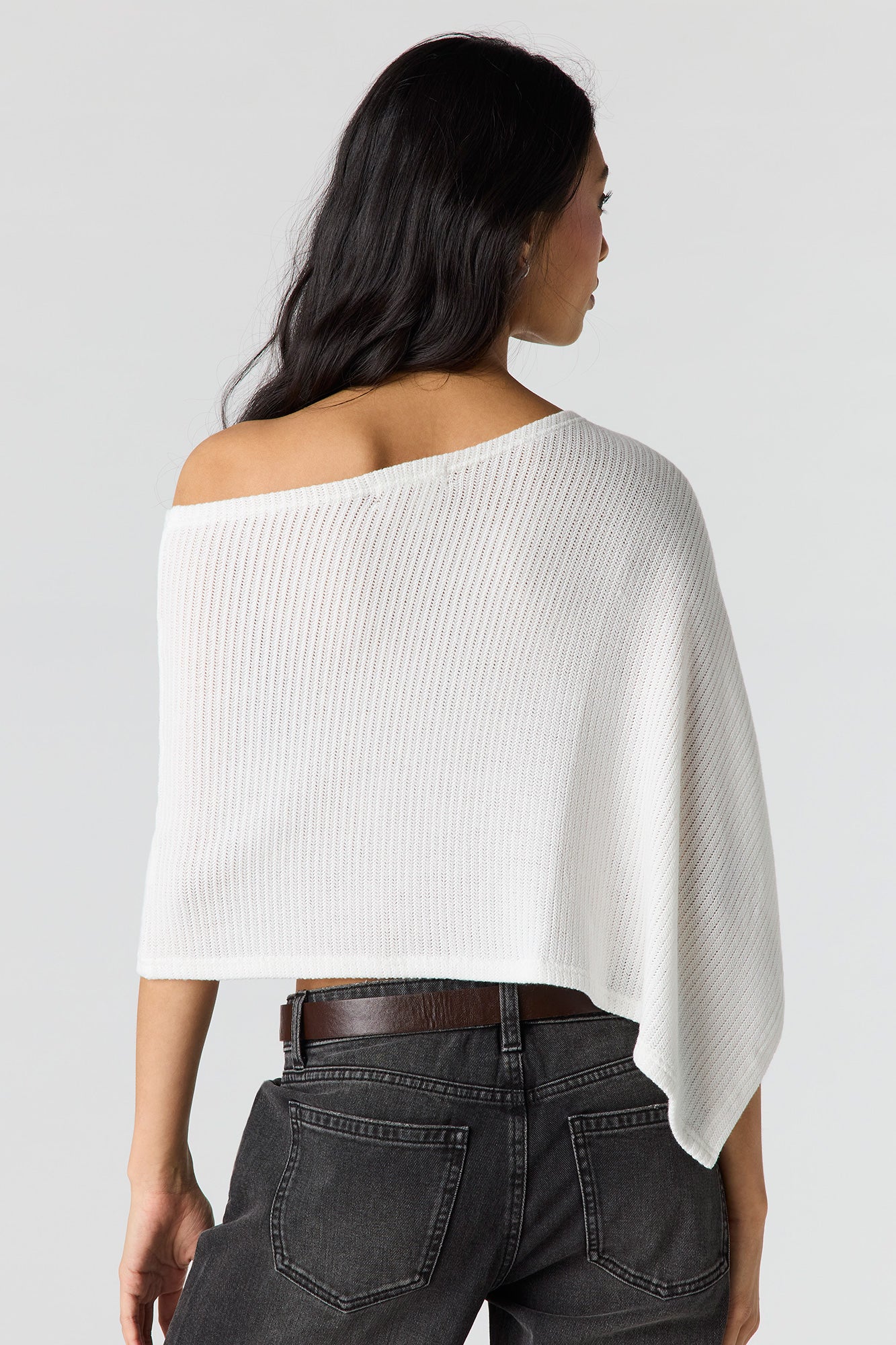 Ribbed Poncho - Image 12