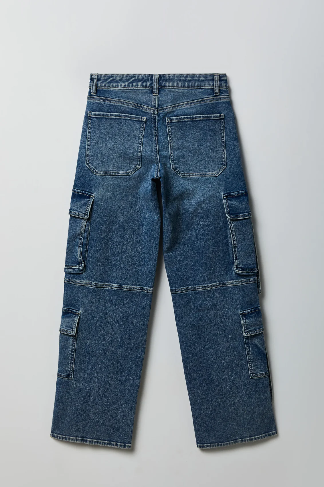 Stretch Low Rise Cargo Jean - Image 10
