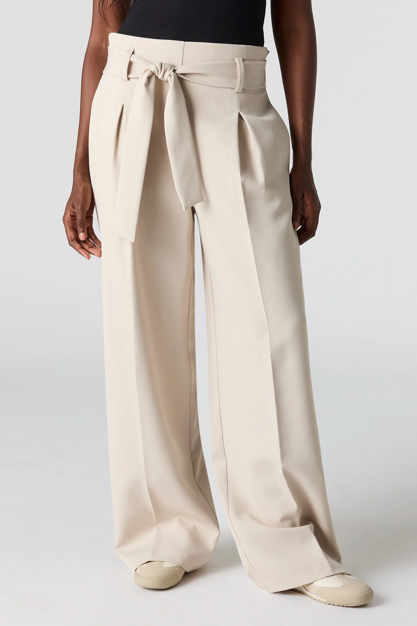 Belted Wide Leg Dress Pant - Image 2
