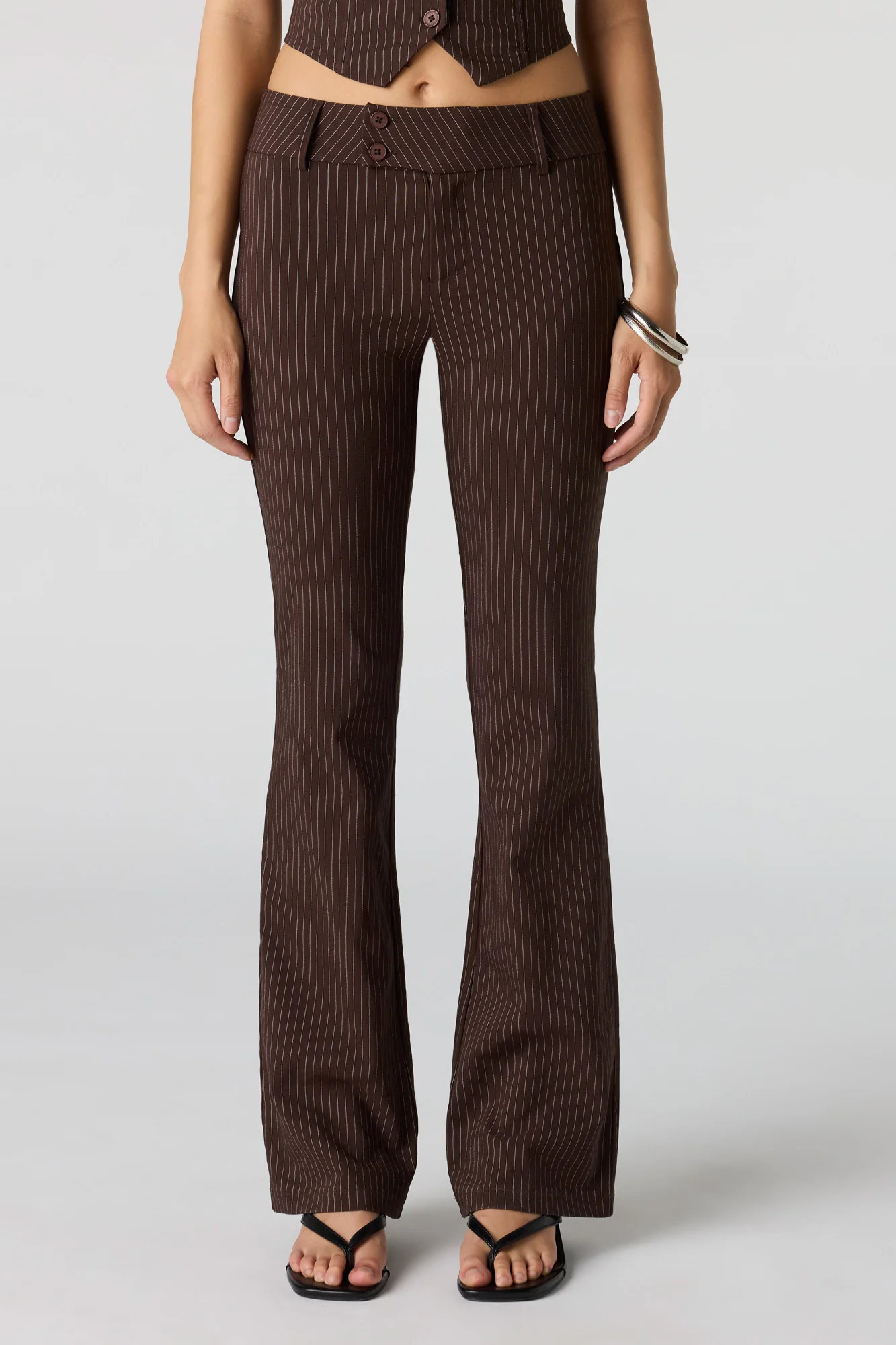 Mid Rise Flare Dress Pant - Image 2