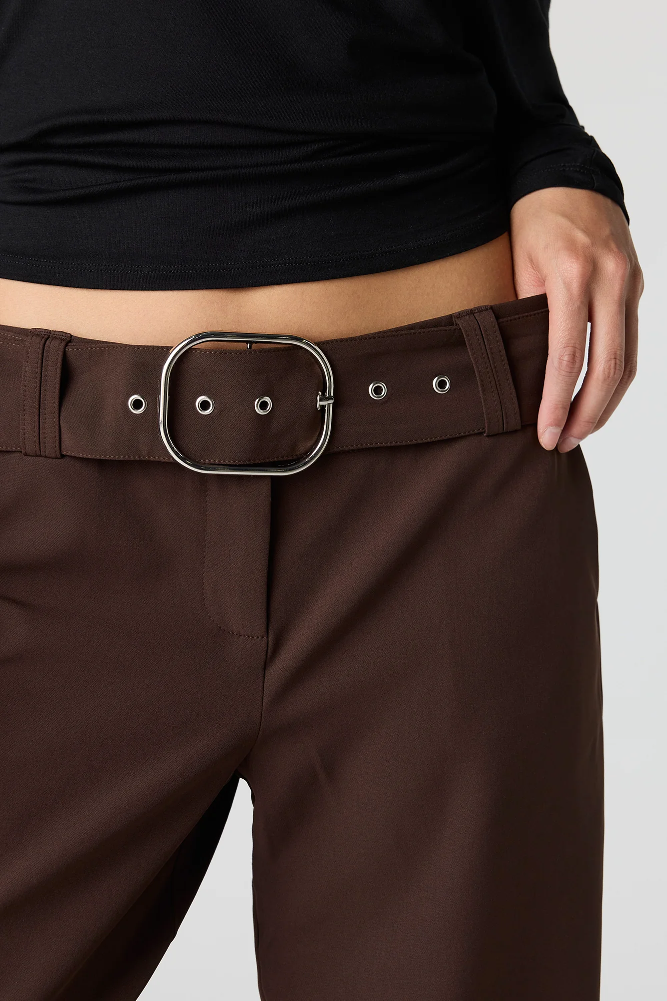 Belted Wide Leg Pant - Image 12