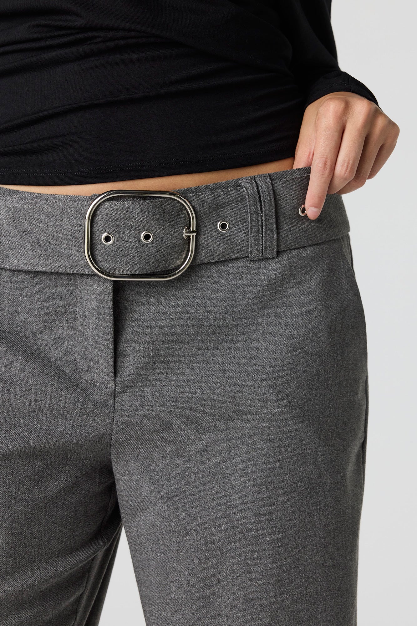 Belted Wide Leg Pant - Image 4