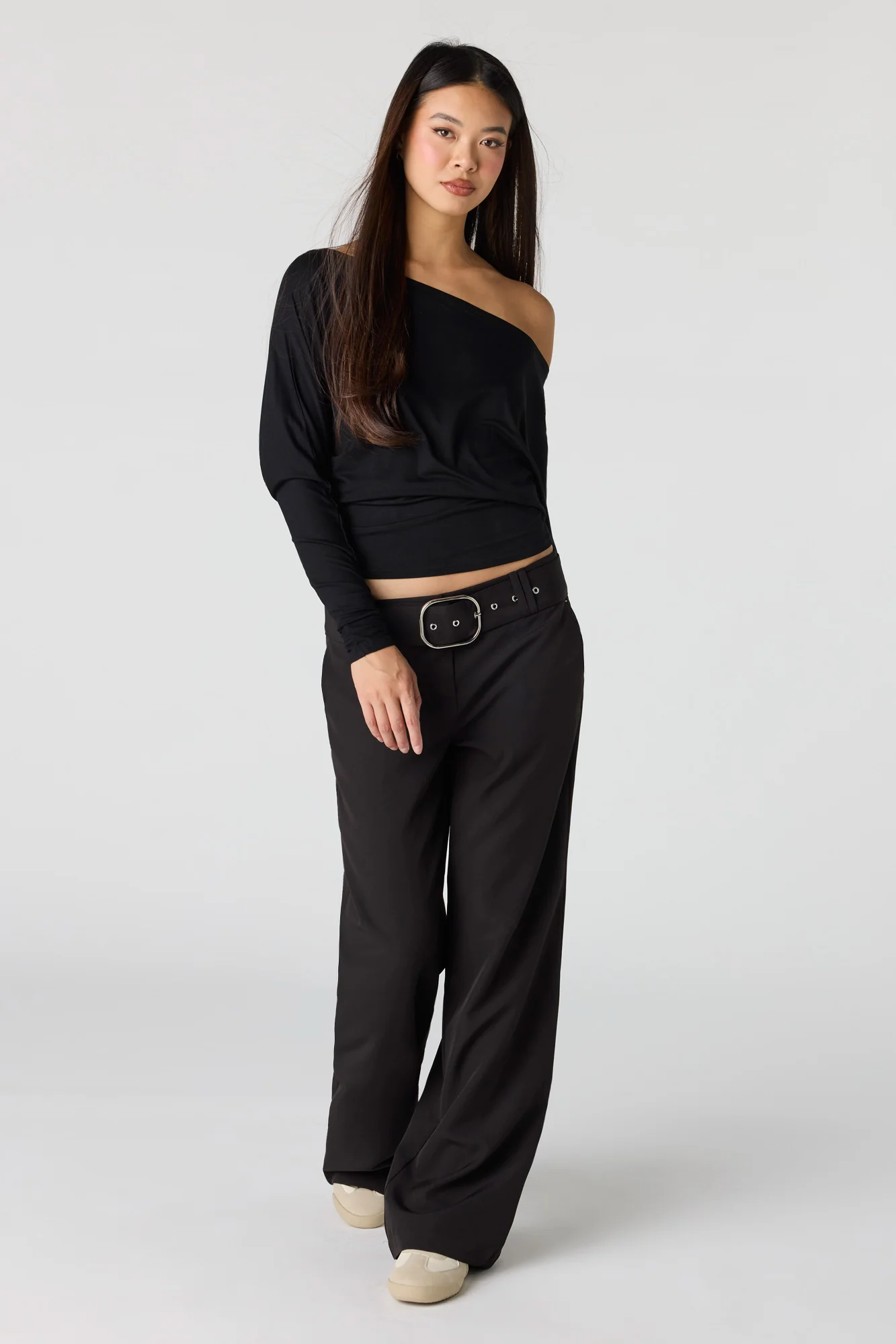 Belted Wide Leg Pant - Image 5