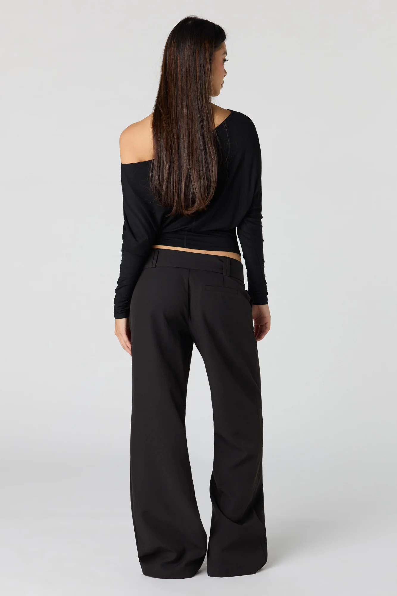 Belted Wide Leg Pant - Image 7