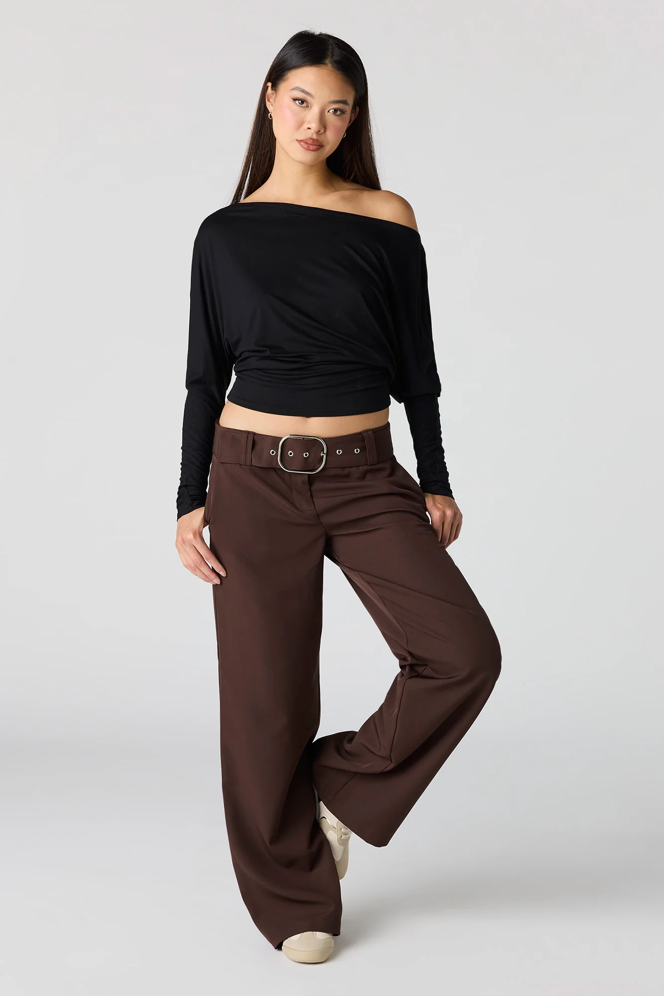Belted Wide Leg Pant - Image 9