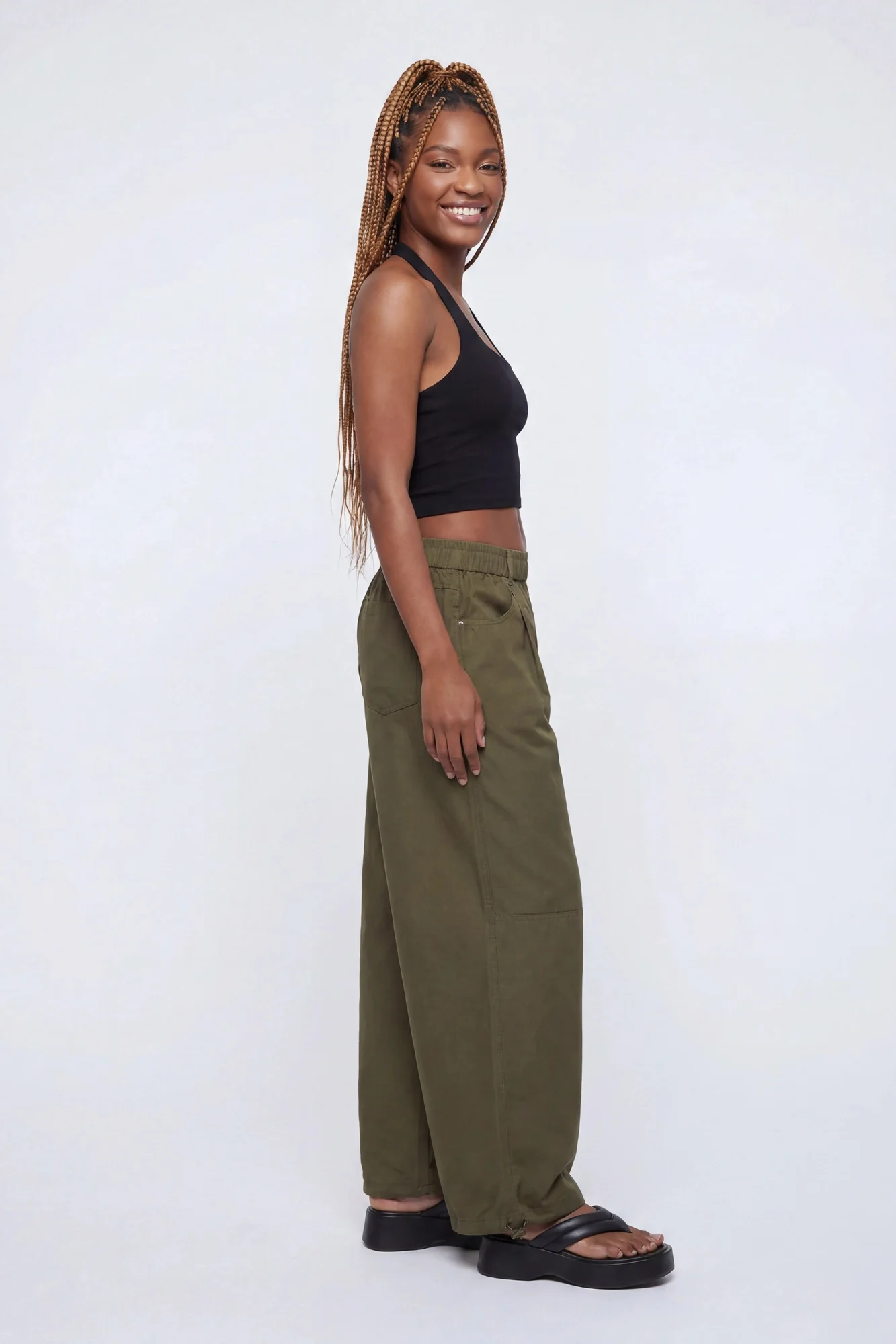 Wide Leg Parachute Pant - Image 3