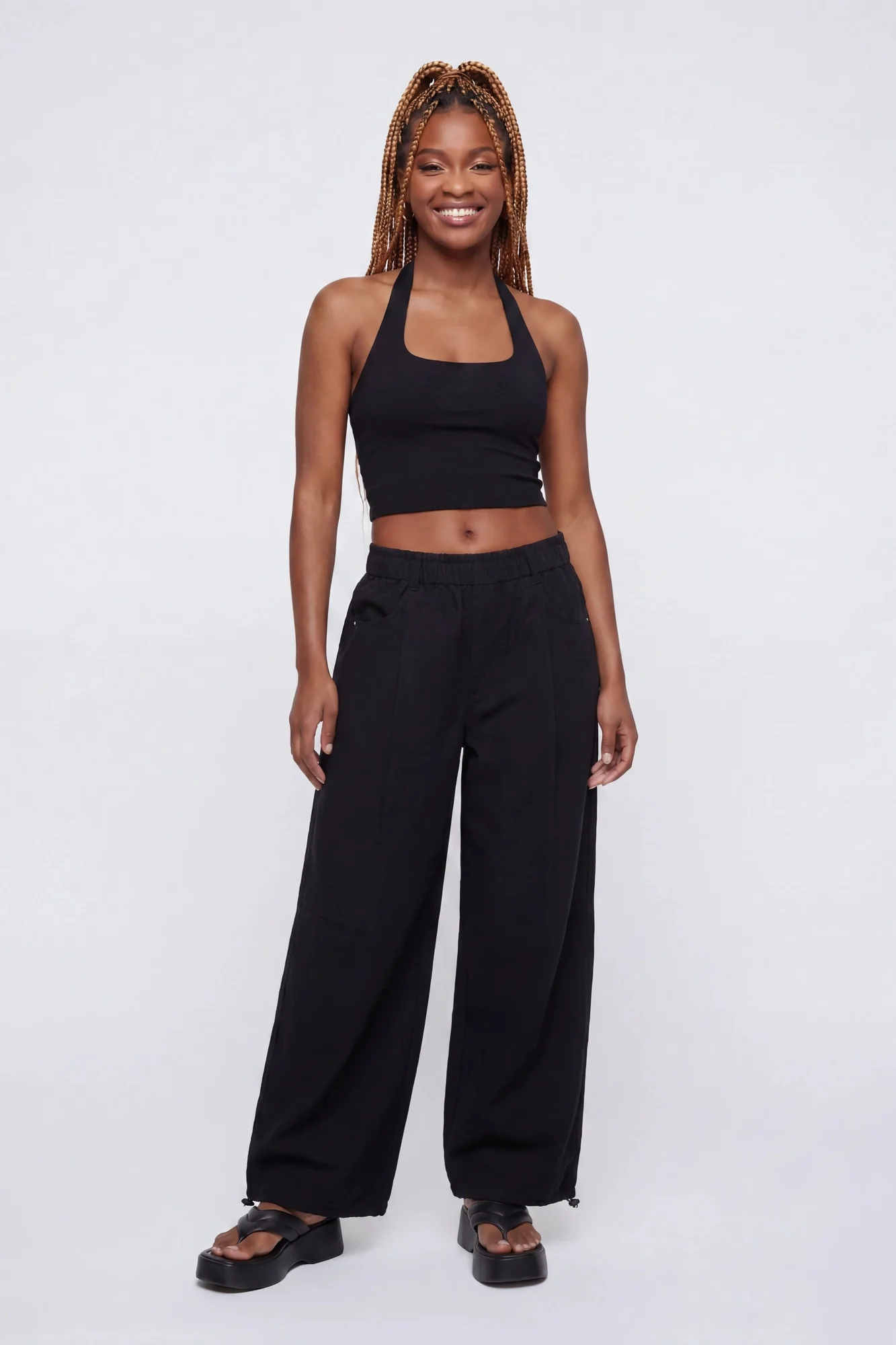 Wide Leg Parachute Pant - Image 6