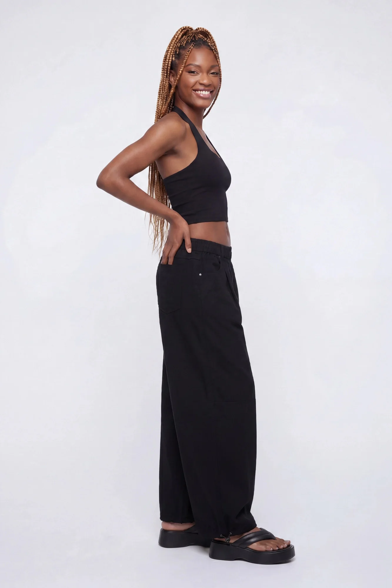 Wide Leg Parachute Pant - Image 8