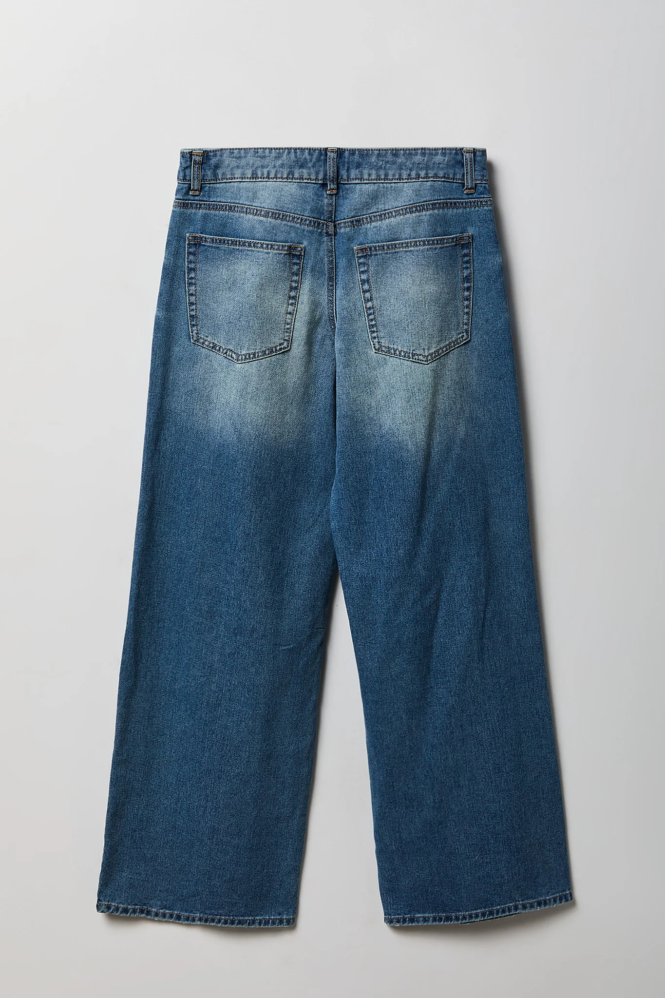London Ripped Low Rise Super Baggy Medium Jean - Image 5