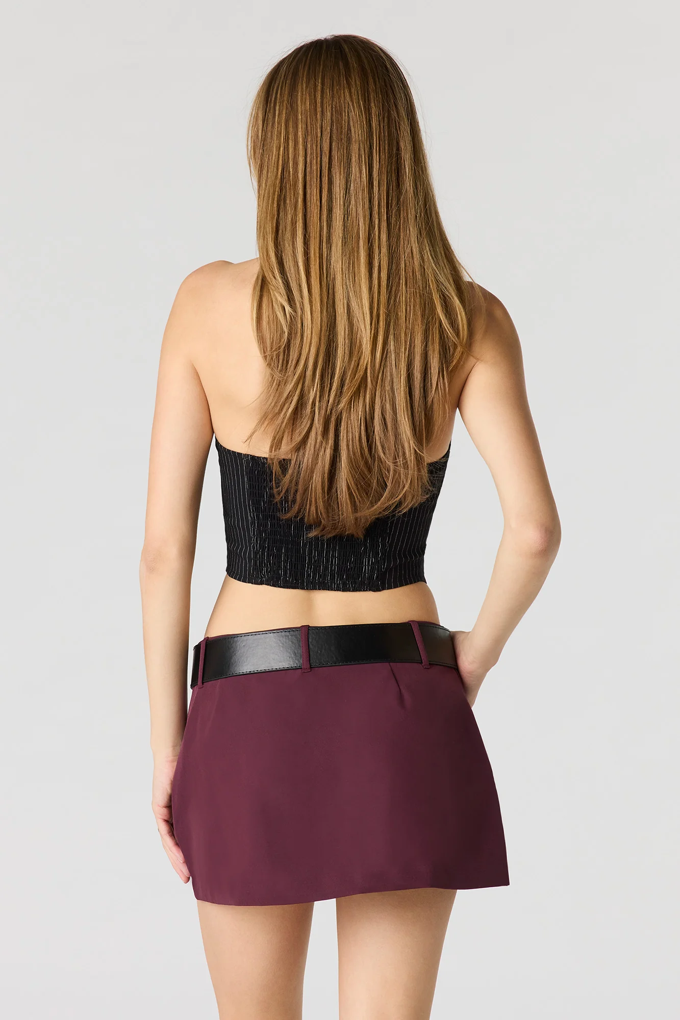 Belted Mini Skort - Image 10