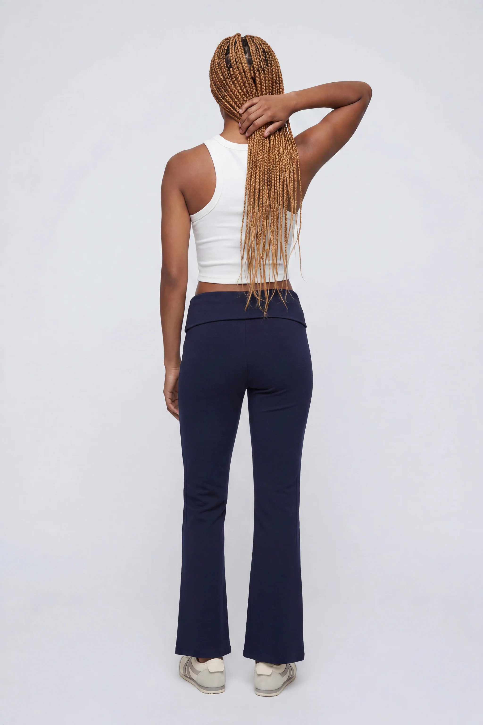 Foldover Waist Flare Legging - Image 22