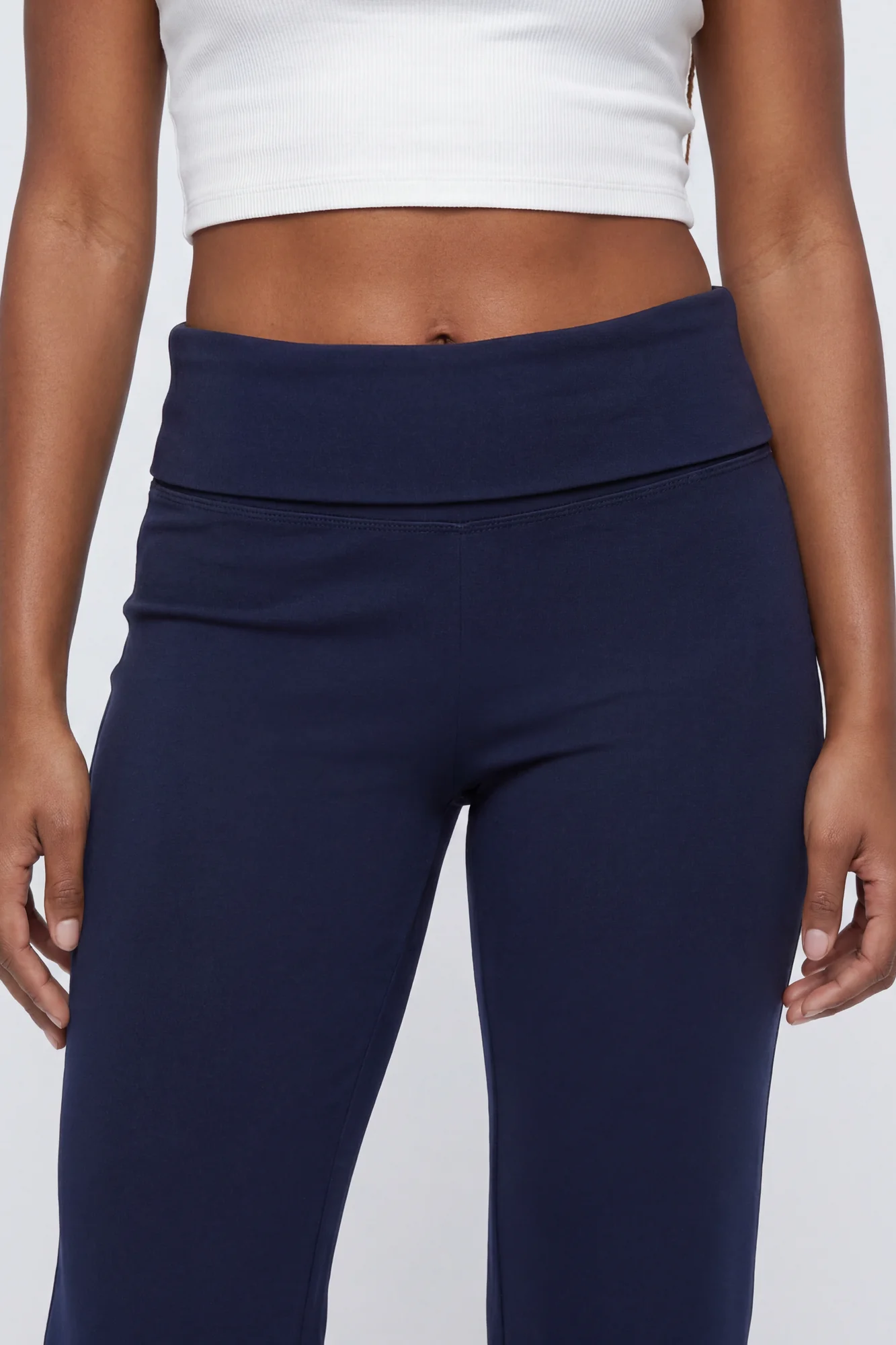 Foldover Waist Flare Legging - Image 23