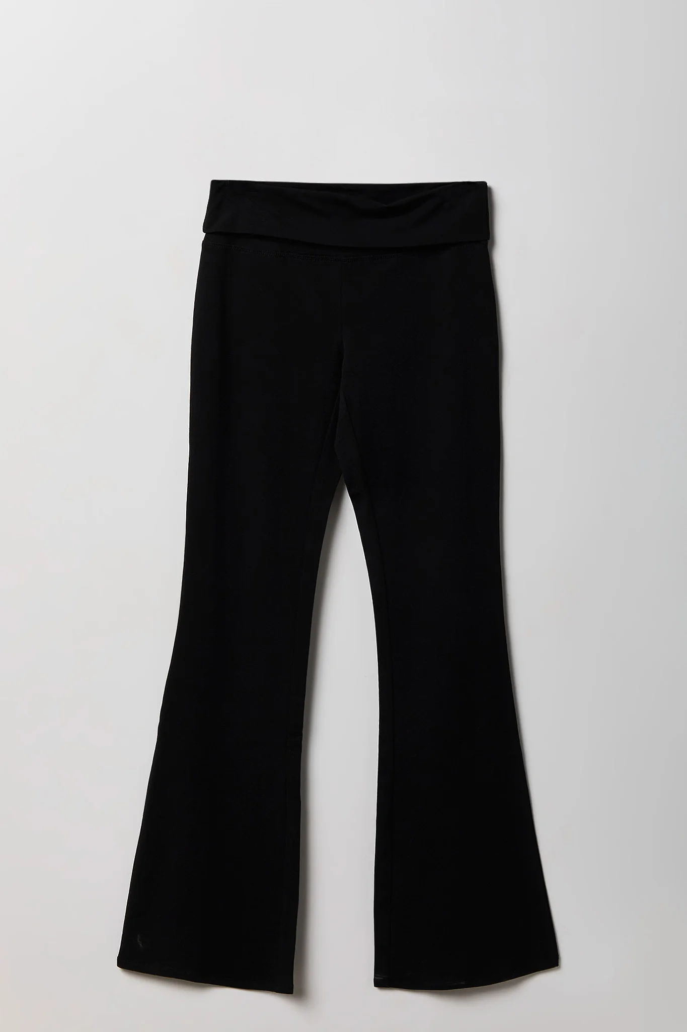 Foldover Waist Flare Legging - Image 4