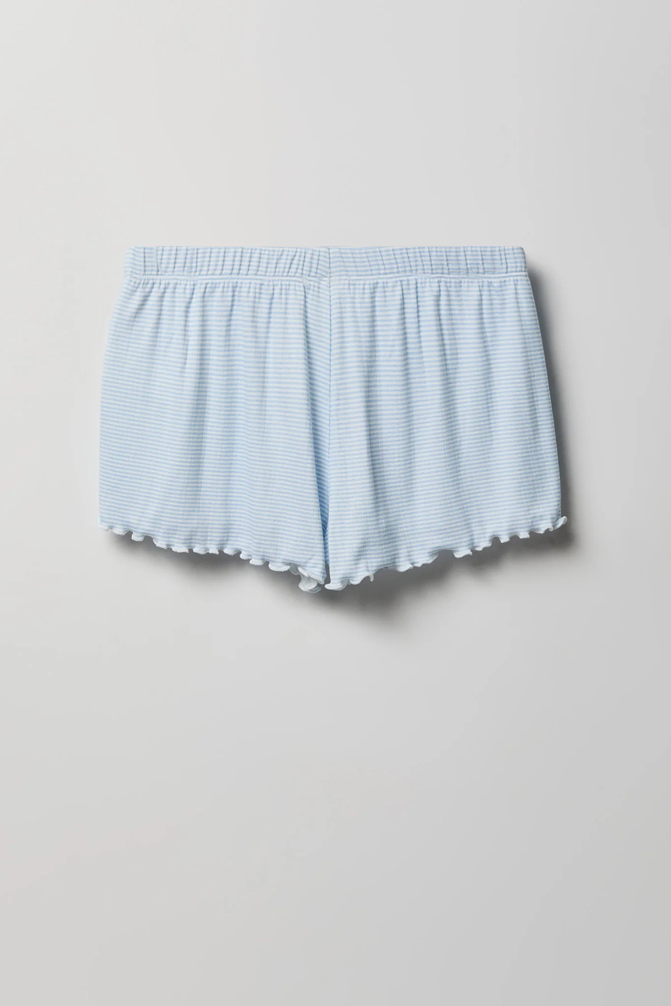 Pointelle Button-Up Top & Short Pajama Set - Image 27