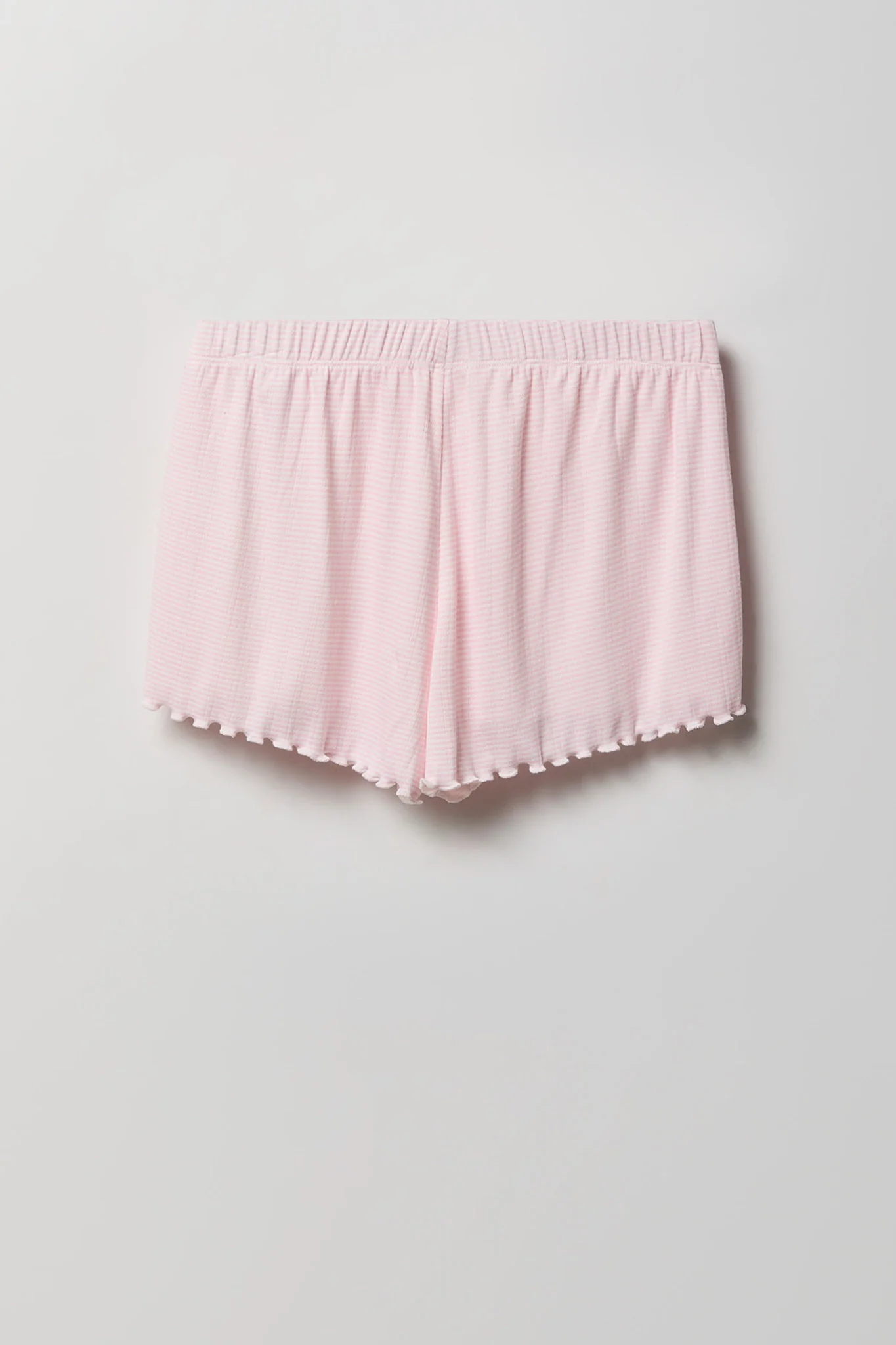 Pointelle Button-Up Top & Short Pajama Set - Image 44