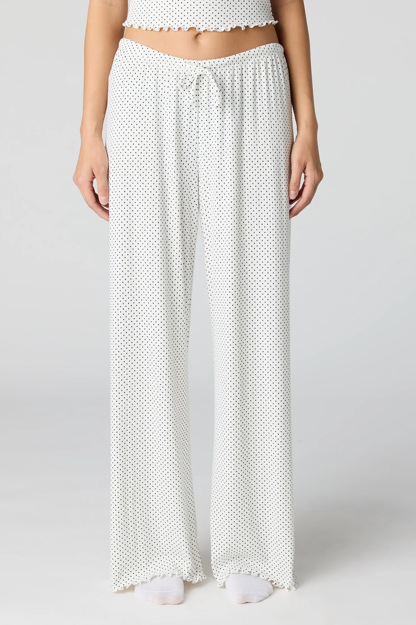 Pointelle Tank & Pant Pajama Set - Image 3