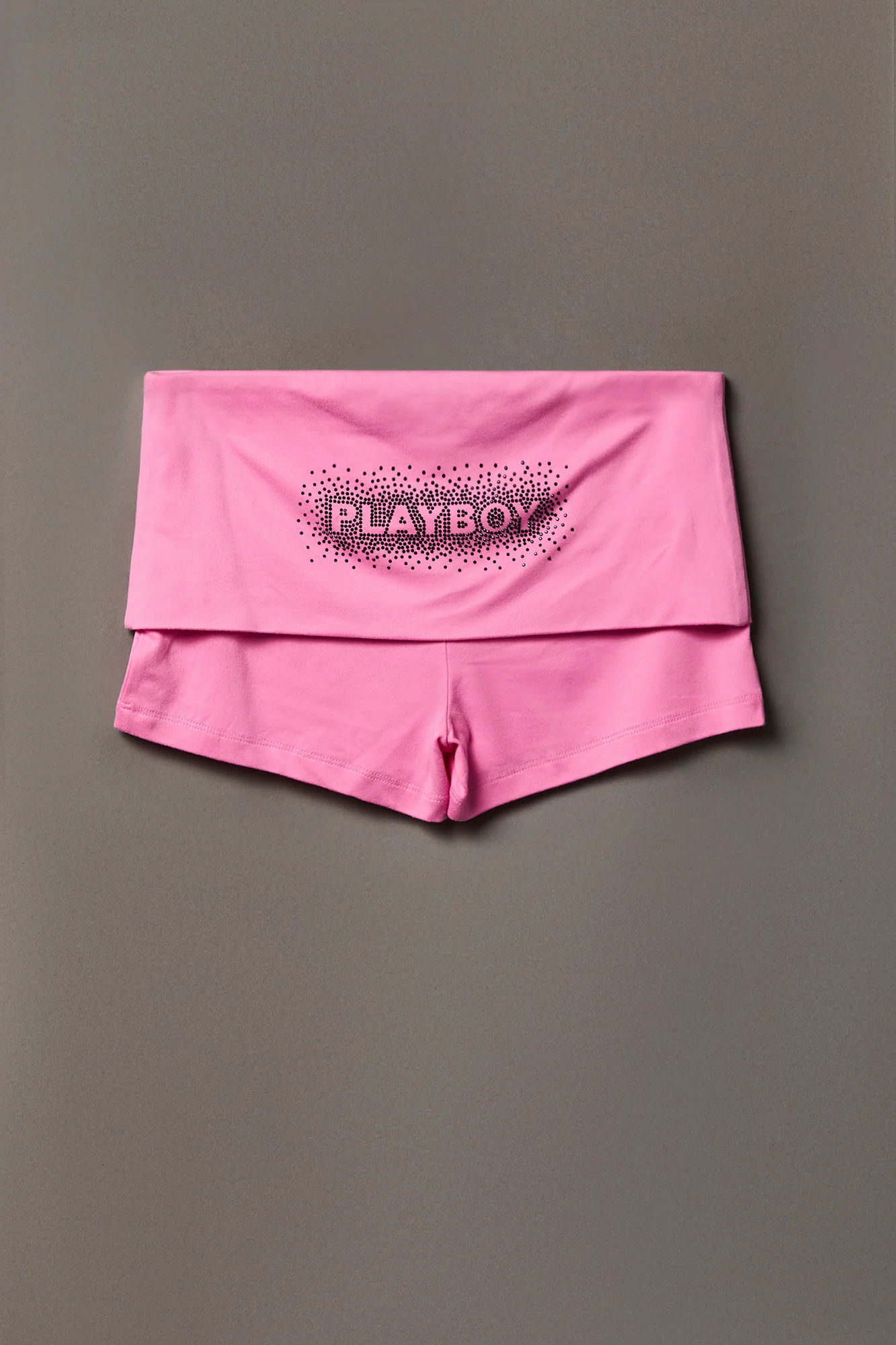 Playboy Rhinestone Tank & Foldover Short Set - Image 15
