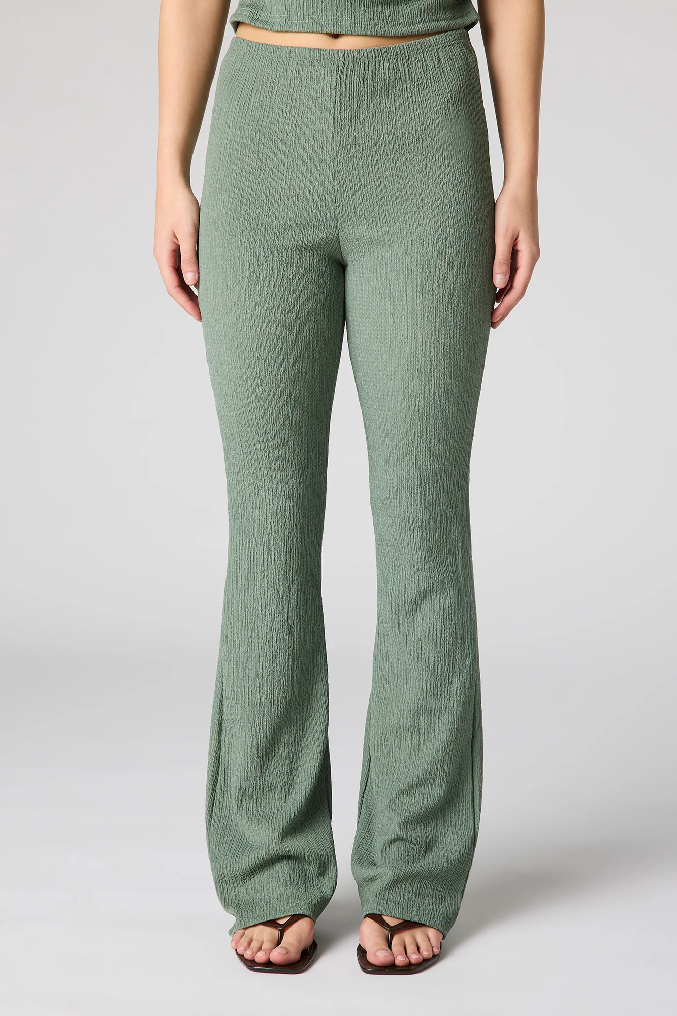 Textured Flare Pant - Image 2