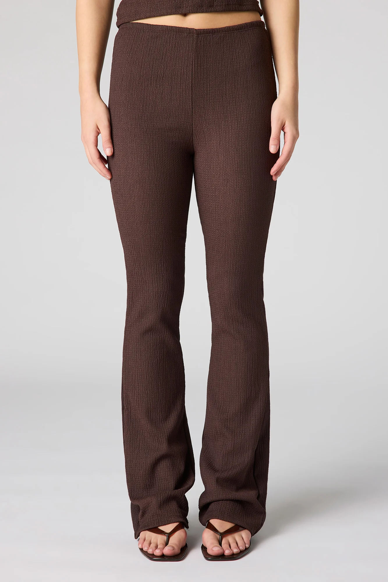 Textured Flare Pant - Image 8