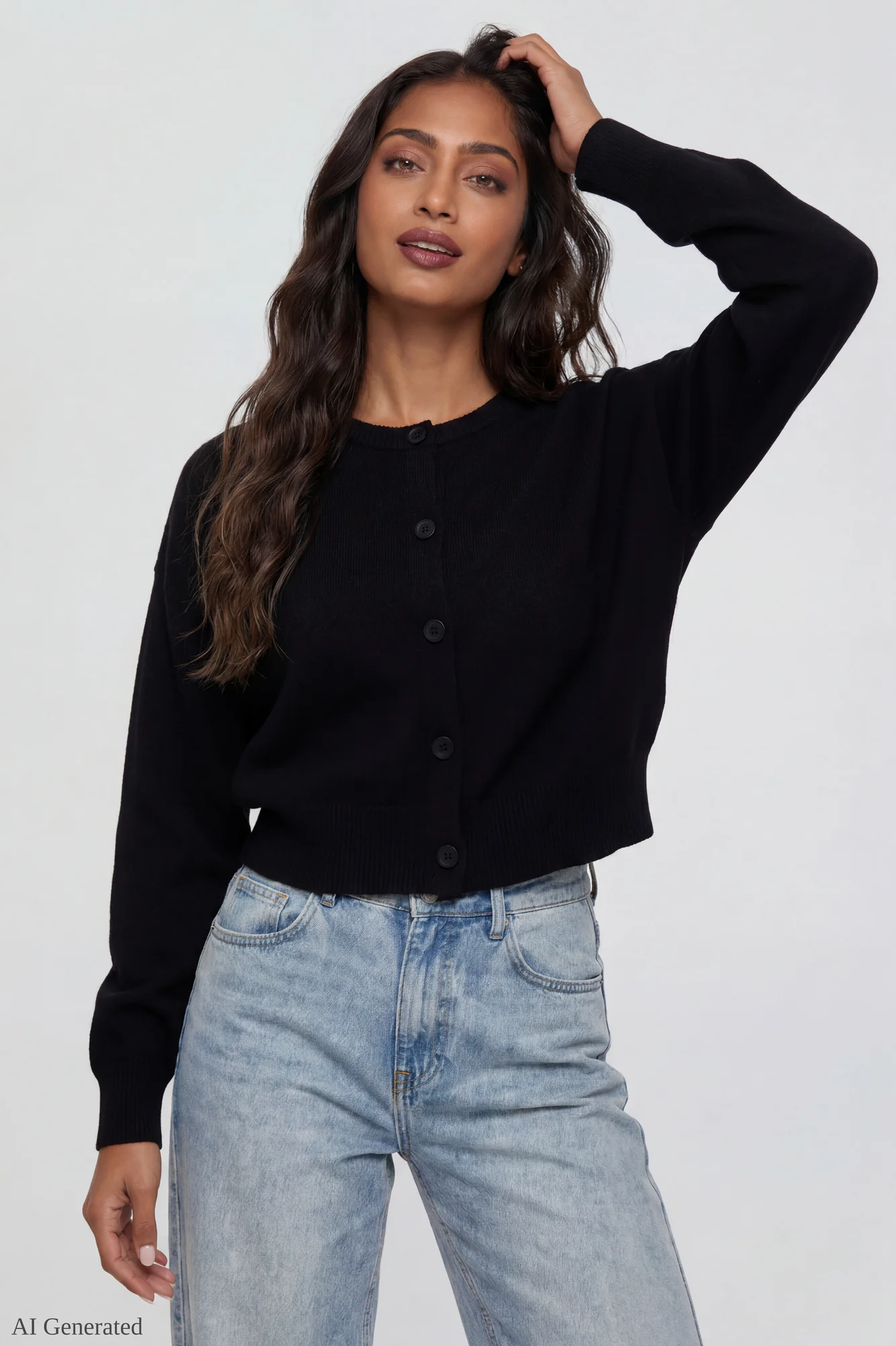 Button-Up Cardigan - Image 6