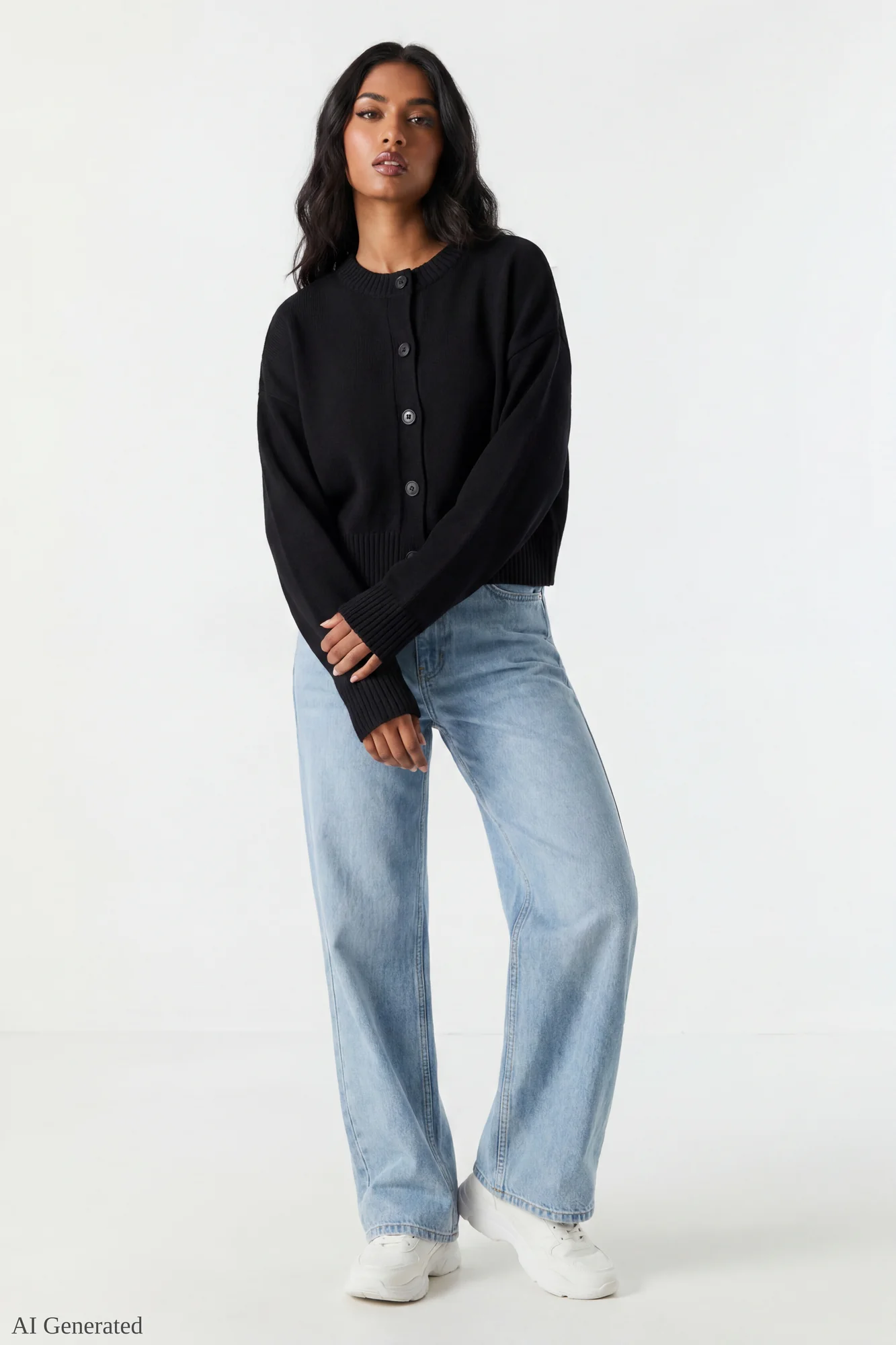 Button-Up Cardigan - Image 7