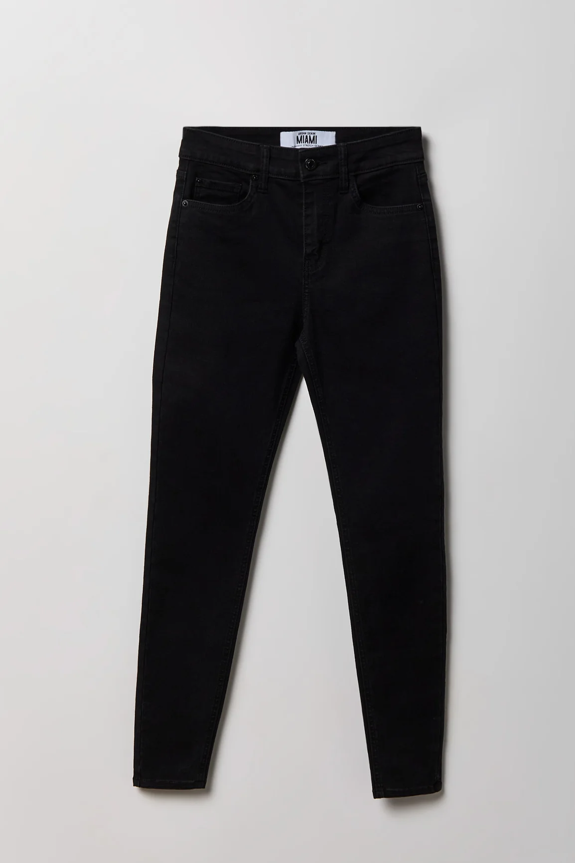 Miami Stretch High Rise Skinny Black Jean