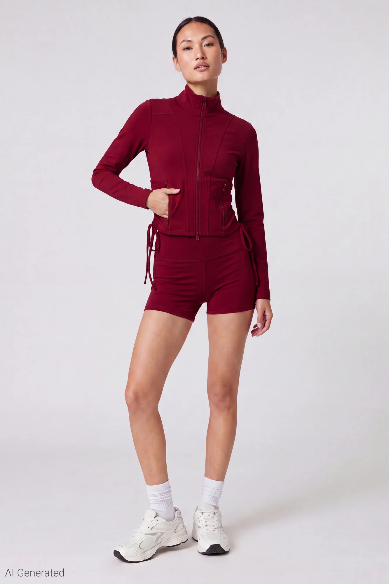 Sommer Ray Side Cinched Zip Jacket - Image 25