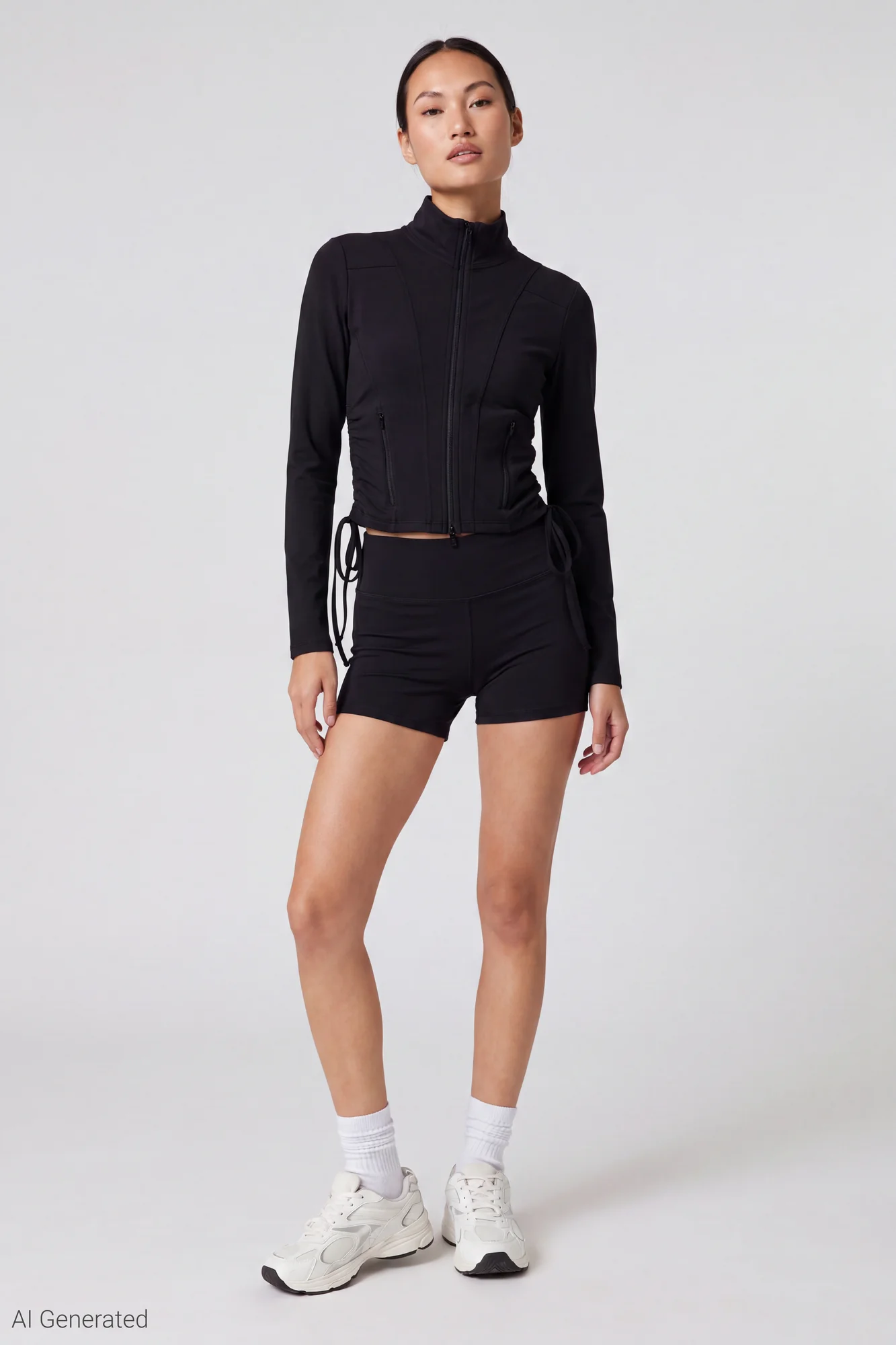 Sommer Ray Side Cinched Zip Jacket - Image 7