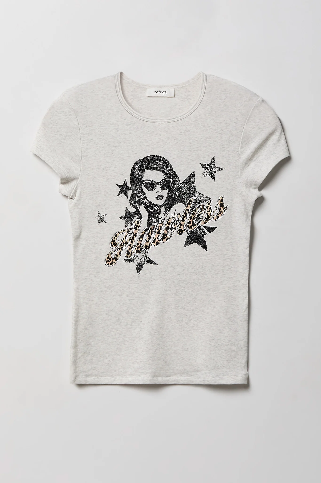 Graphic Ribbed T-Shirt - Image 12