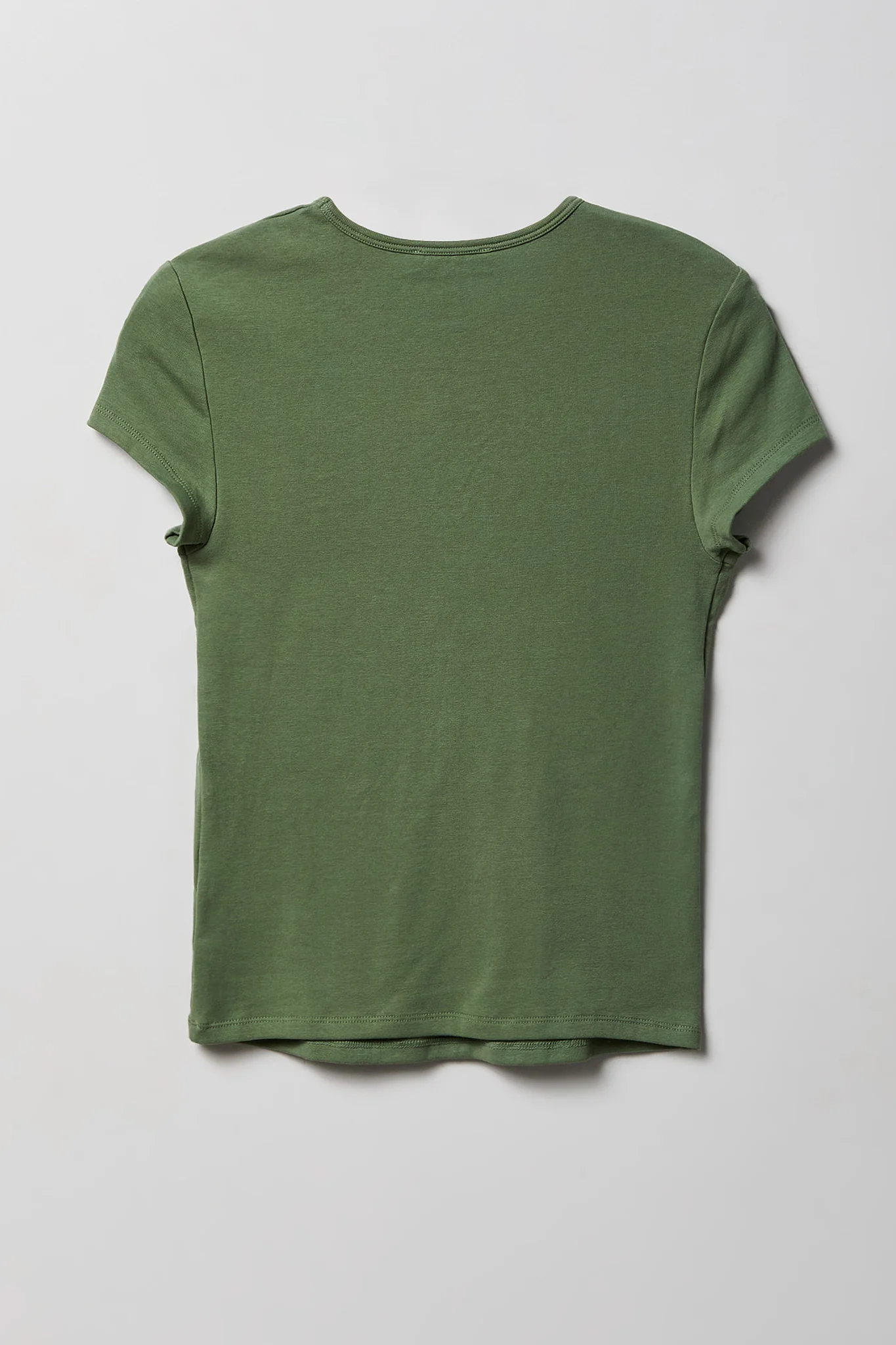 Graphic Ribbed T-Shirt - Image 4