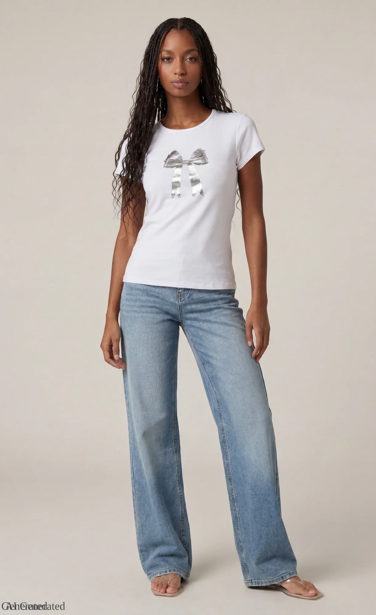 Fitted Graphic T-Shirt - Image 2