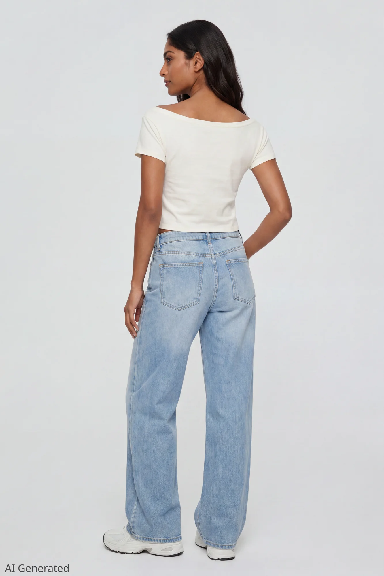 Off Shoulder Graphic T-Shirt - Image 13