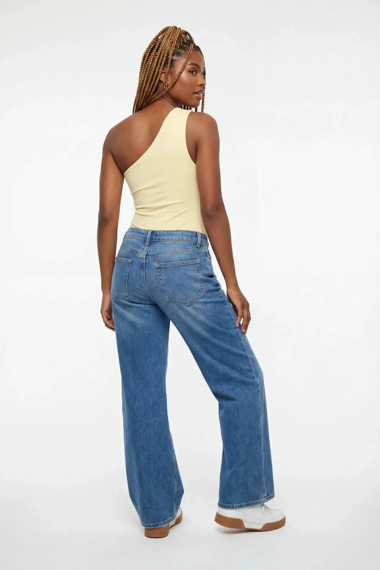 Soft Contour One Shoulder Bodysuit - Image 8